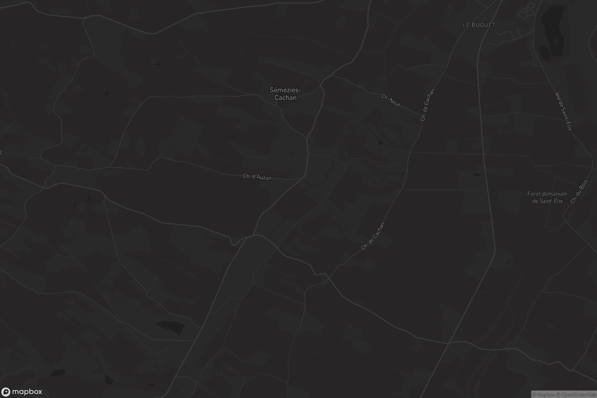 Carte de Sémézies-Cachan