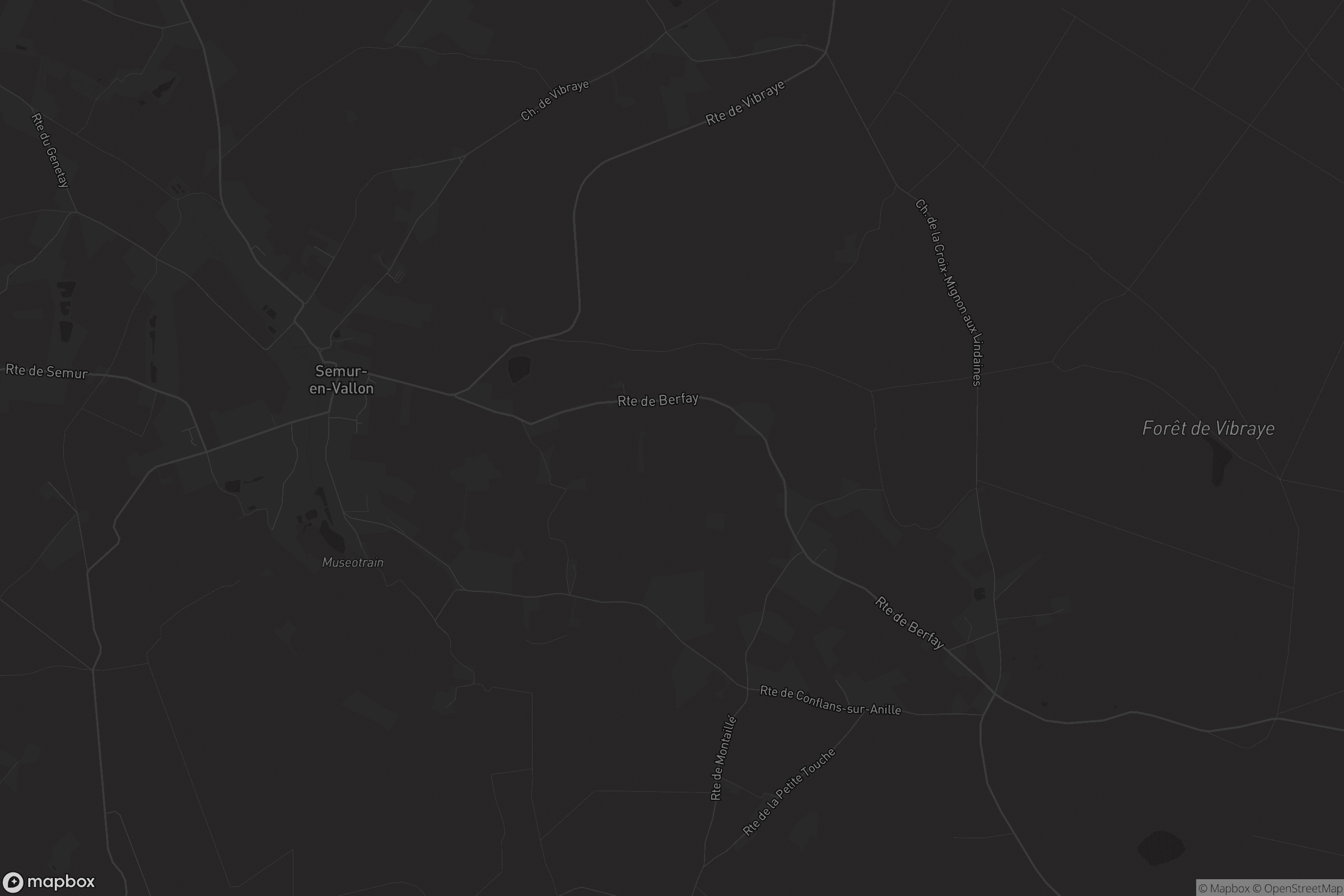 Carte de Semur-en-Vallon