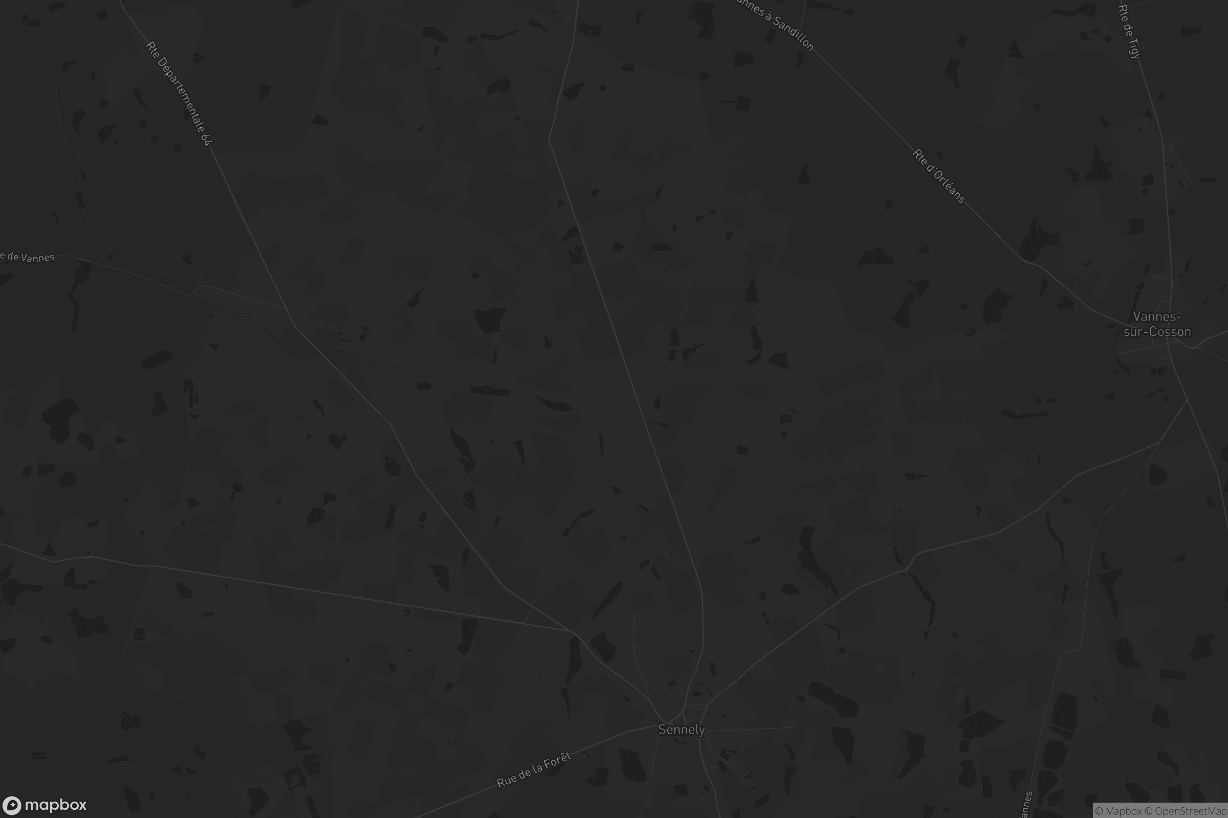 Carte de Sennely