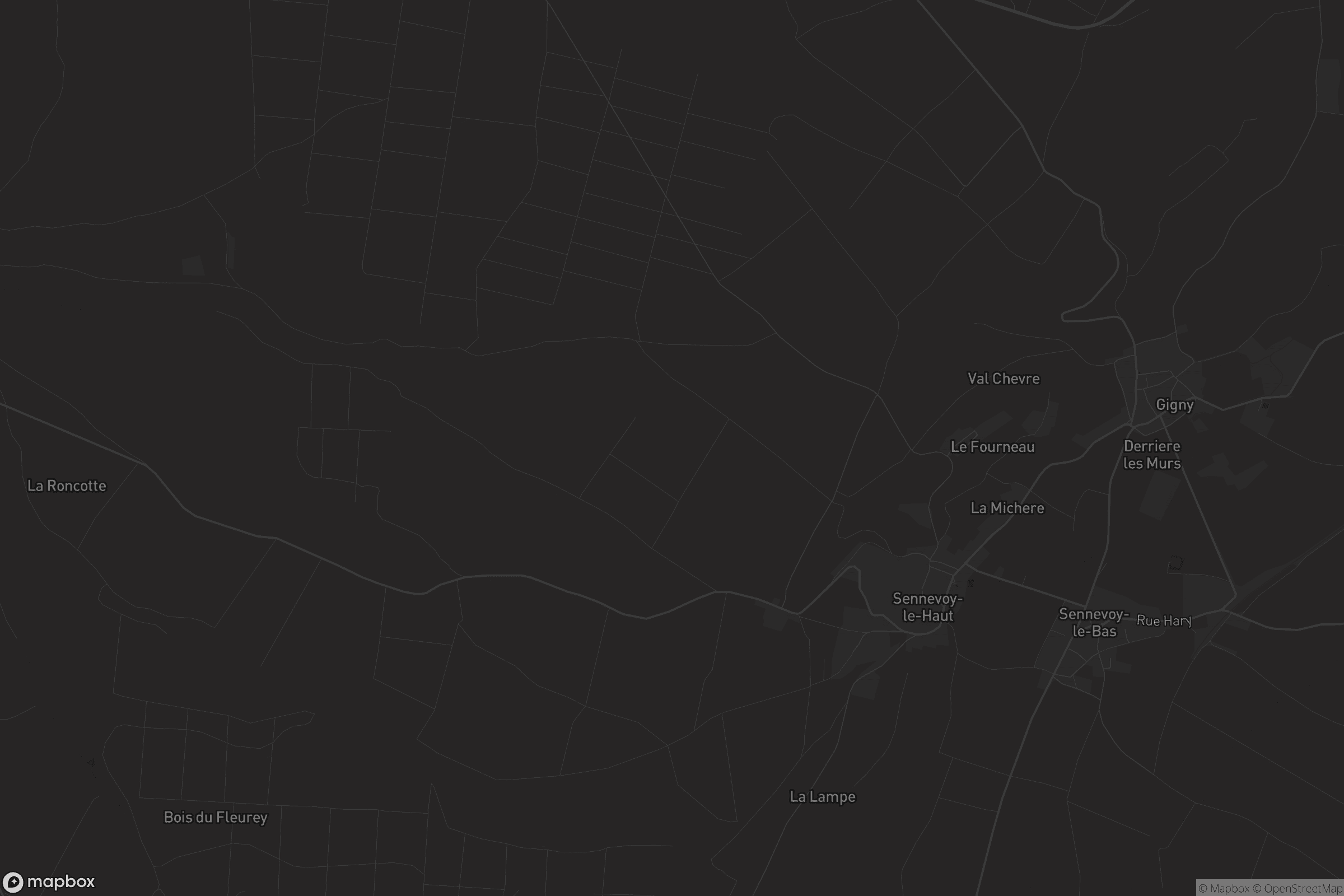 Carte de Sennevoy-le-Haut