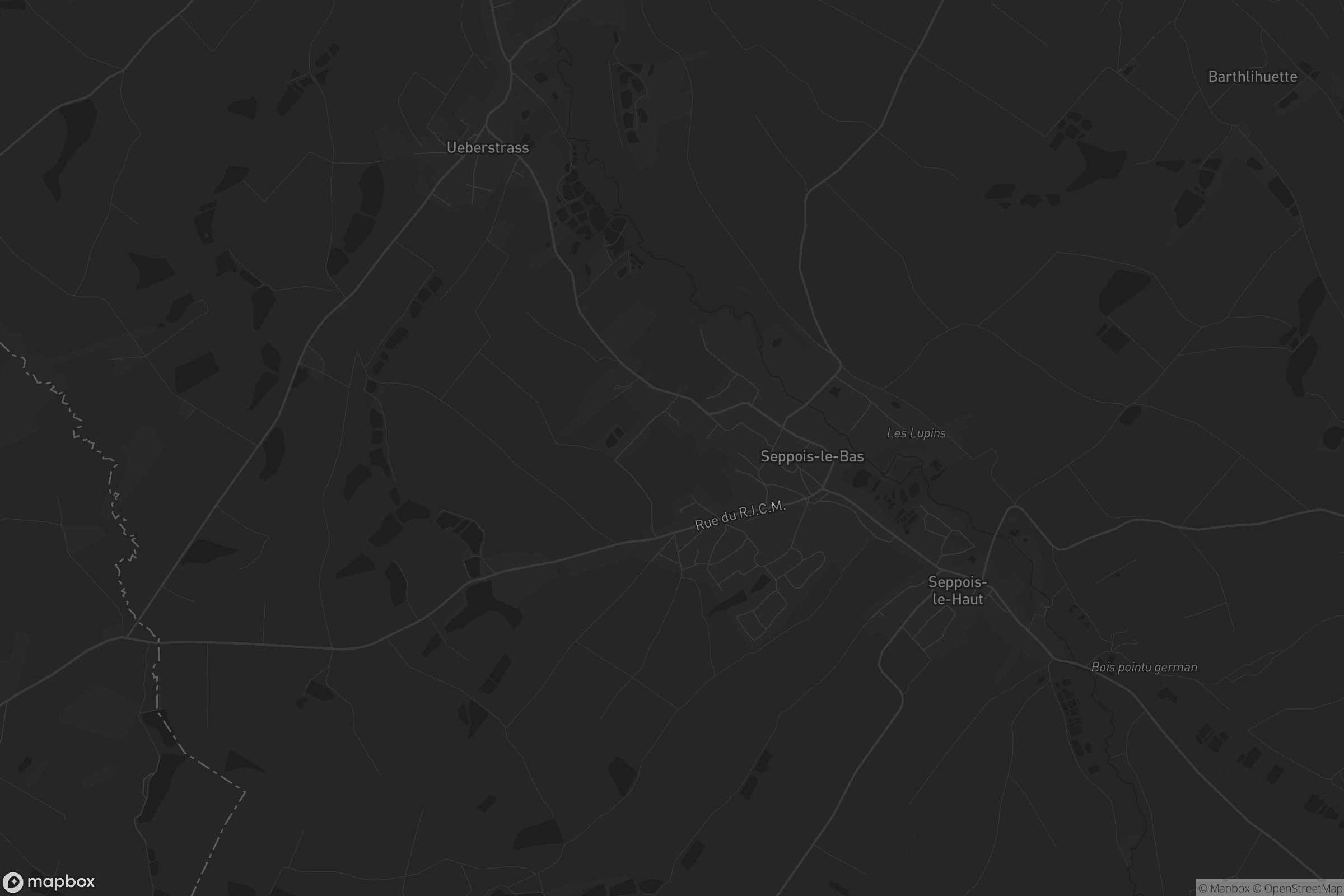 Carte de Seppois-le-Bas