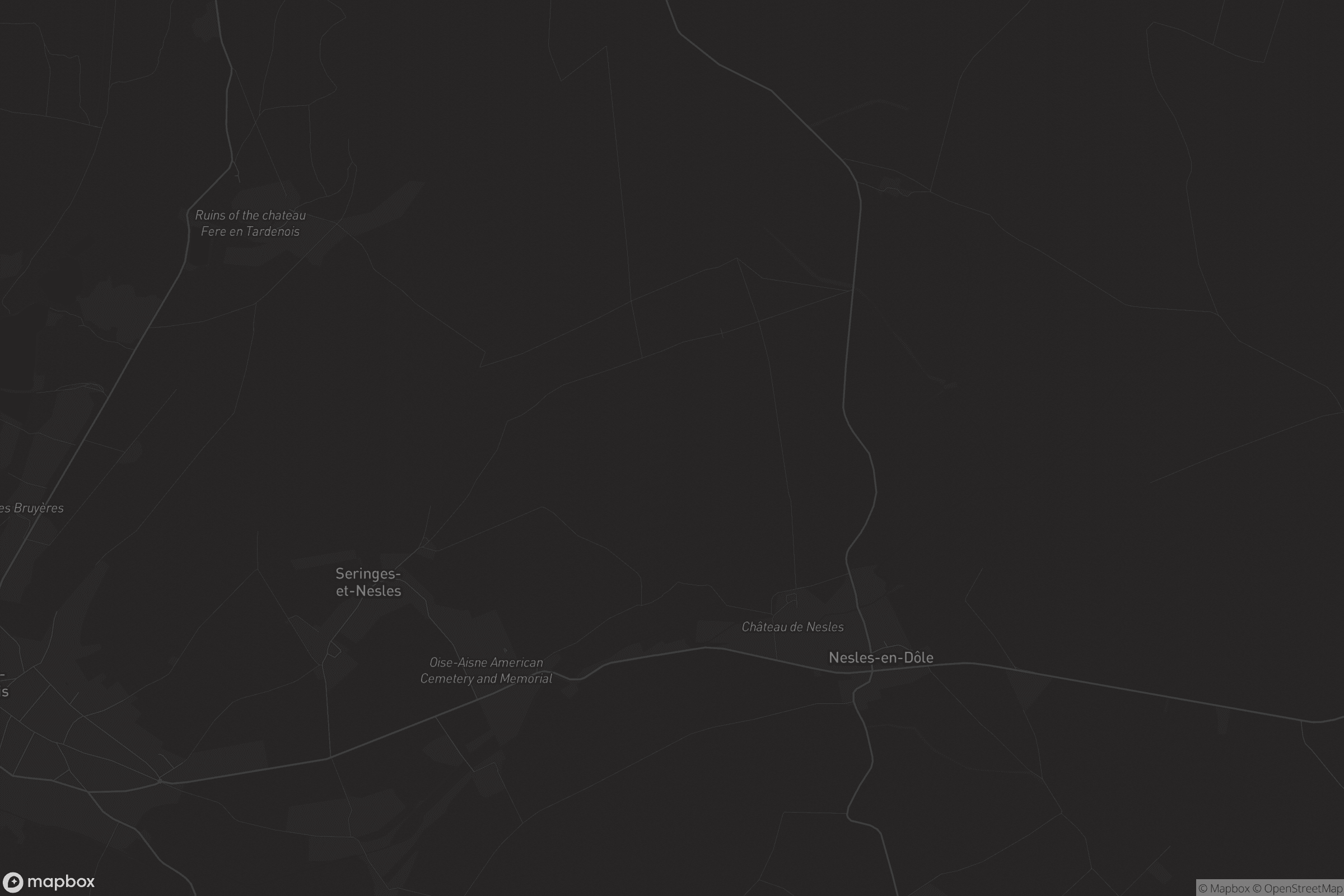 Carte de Seringes-et-Nesles