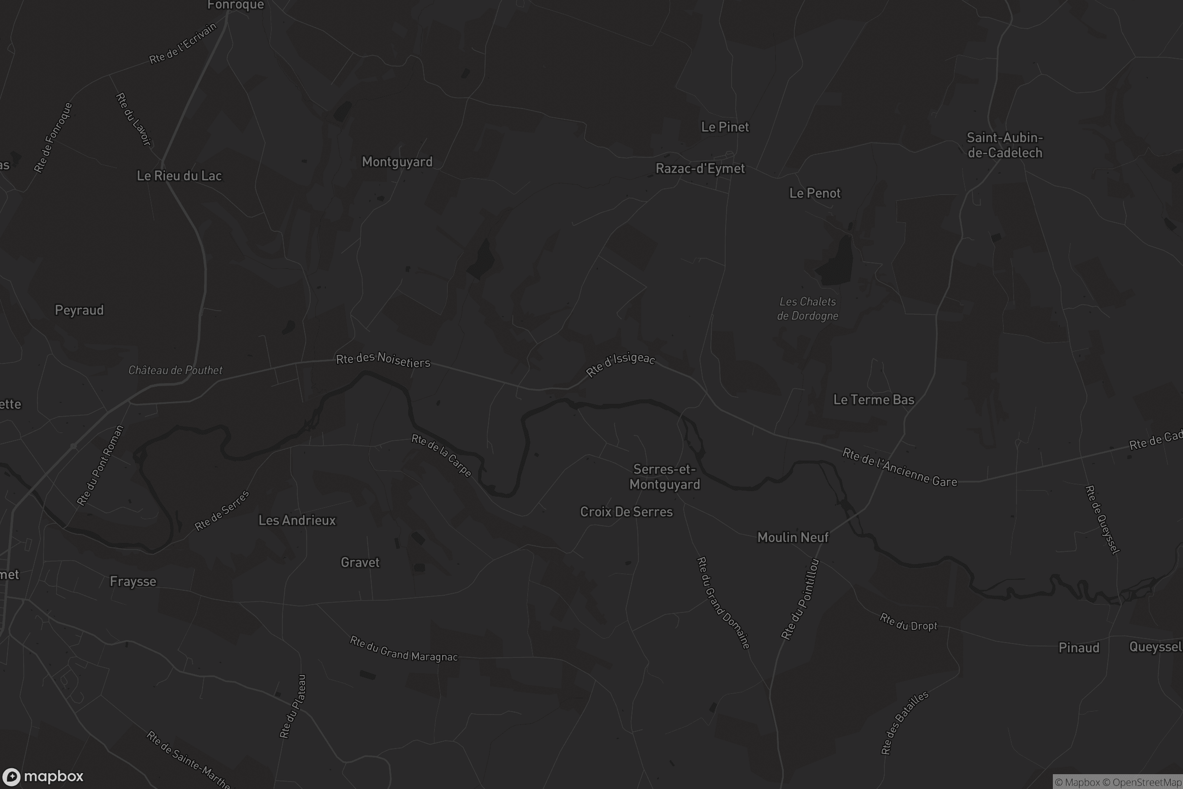 Carte de Serres-et-Montguyard
