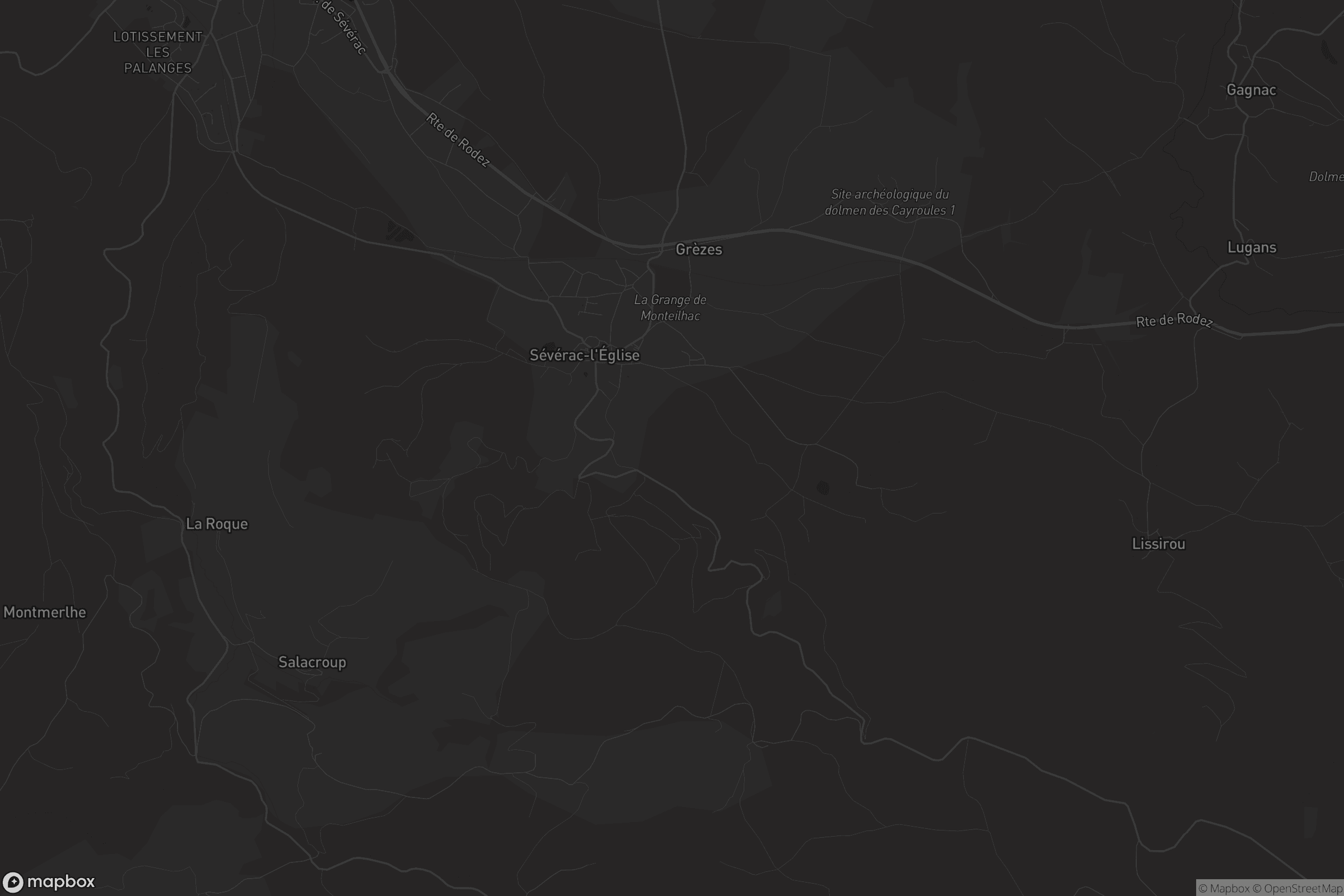 Carte de Sévérac-l'Église