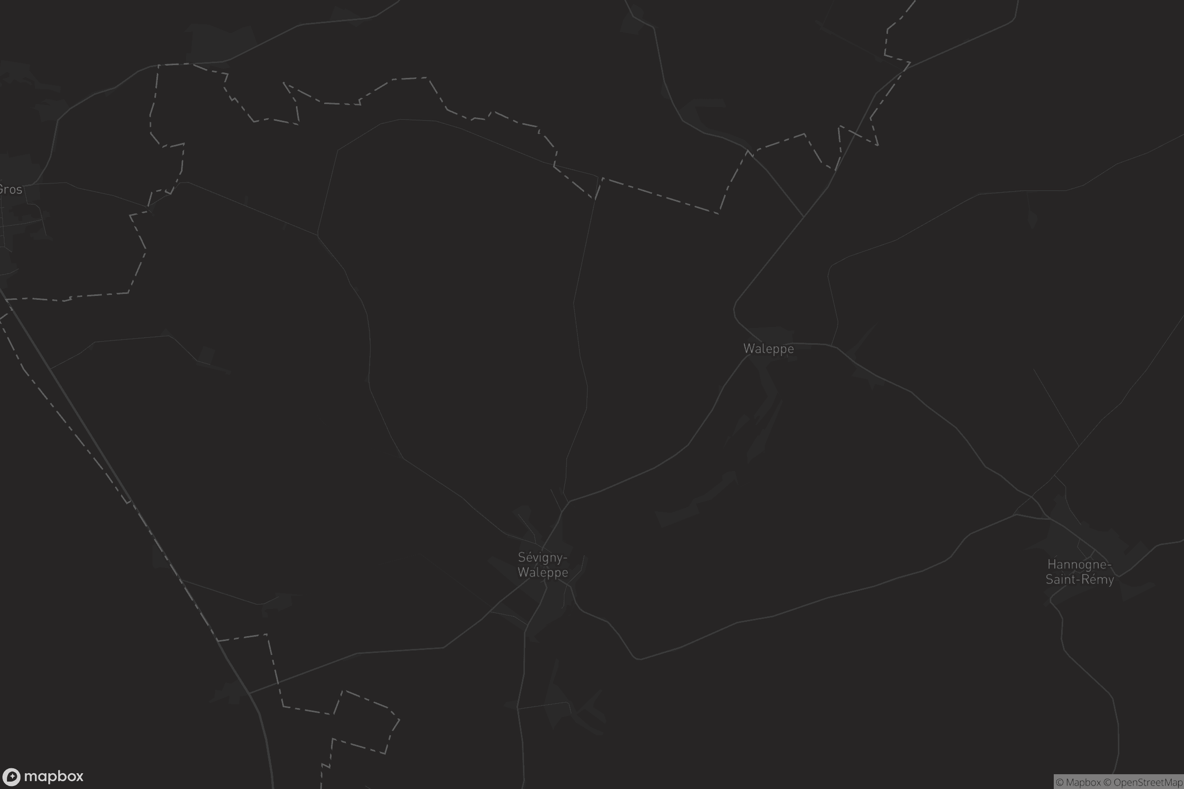 Carte de Sévigny-Waleppe