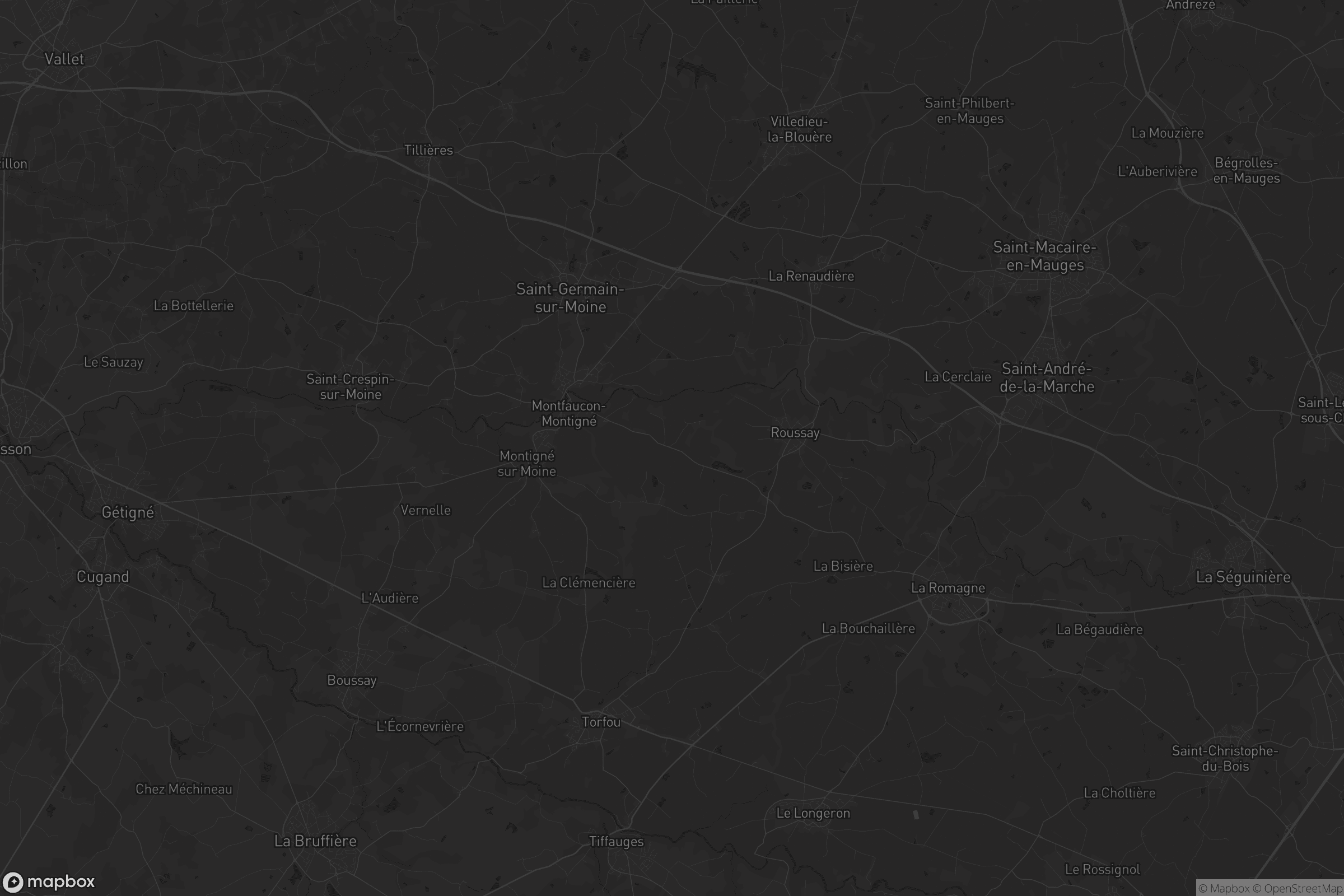 Carte de Sèvremoine