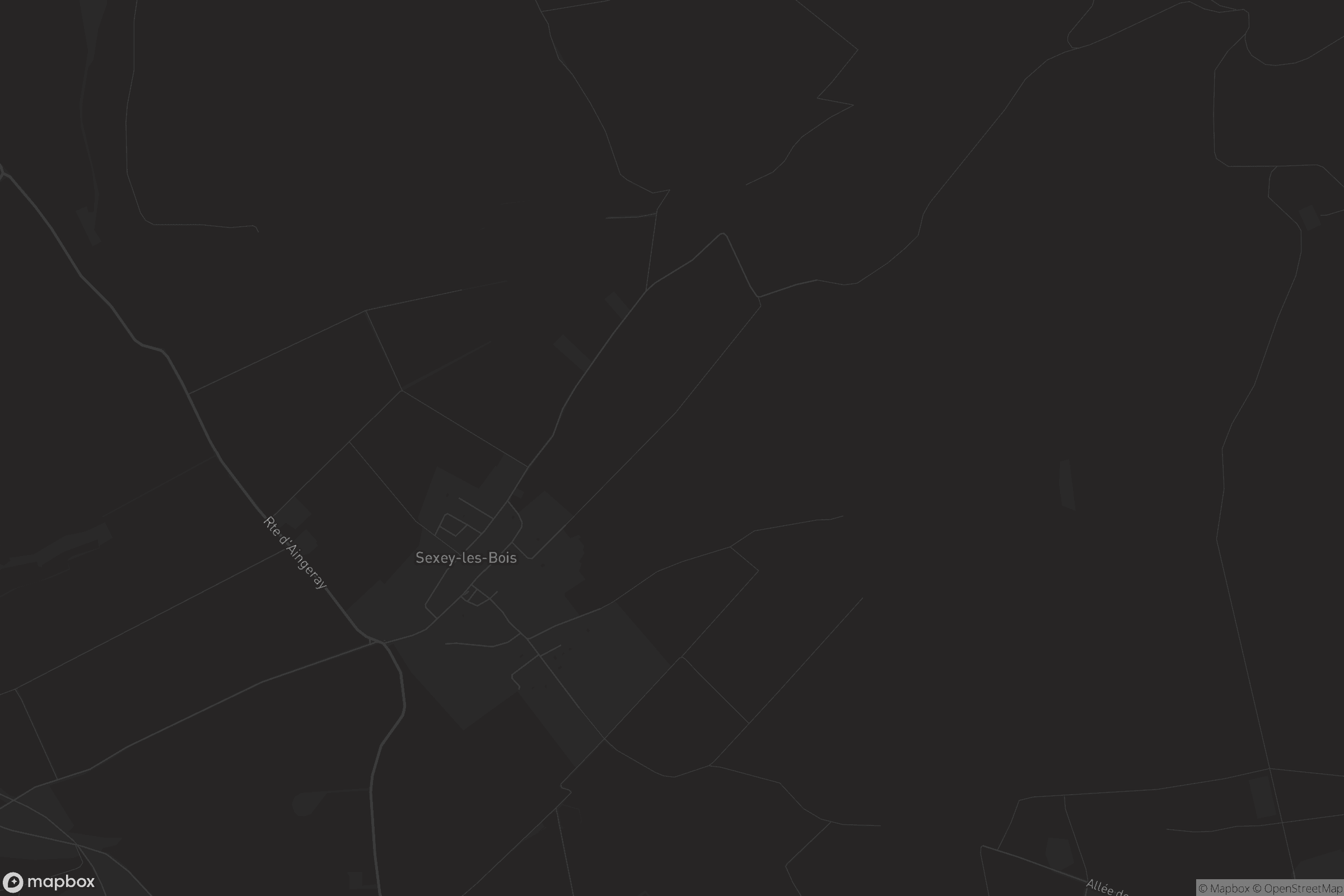 Carte de Sexey-les-Bois