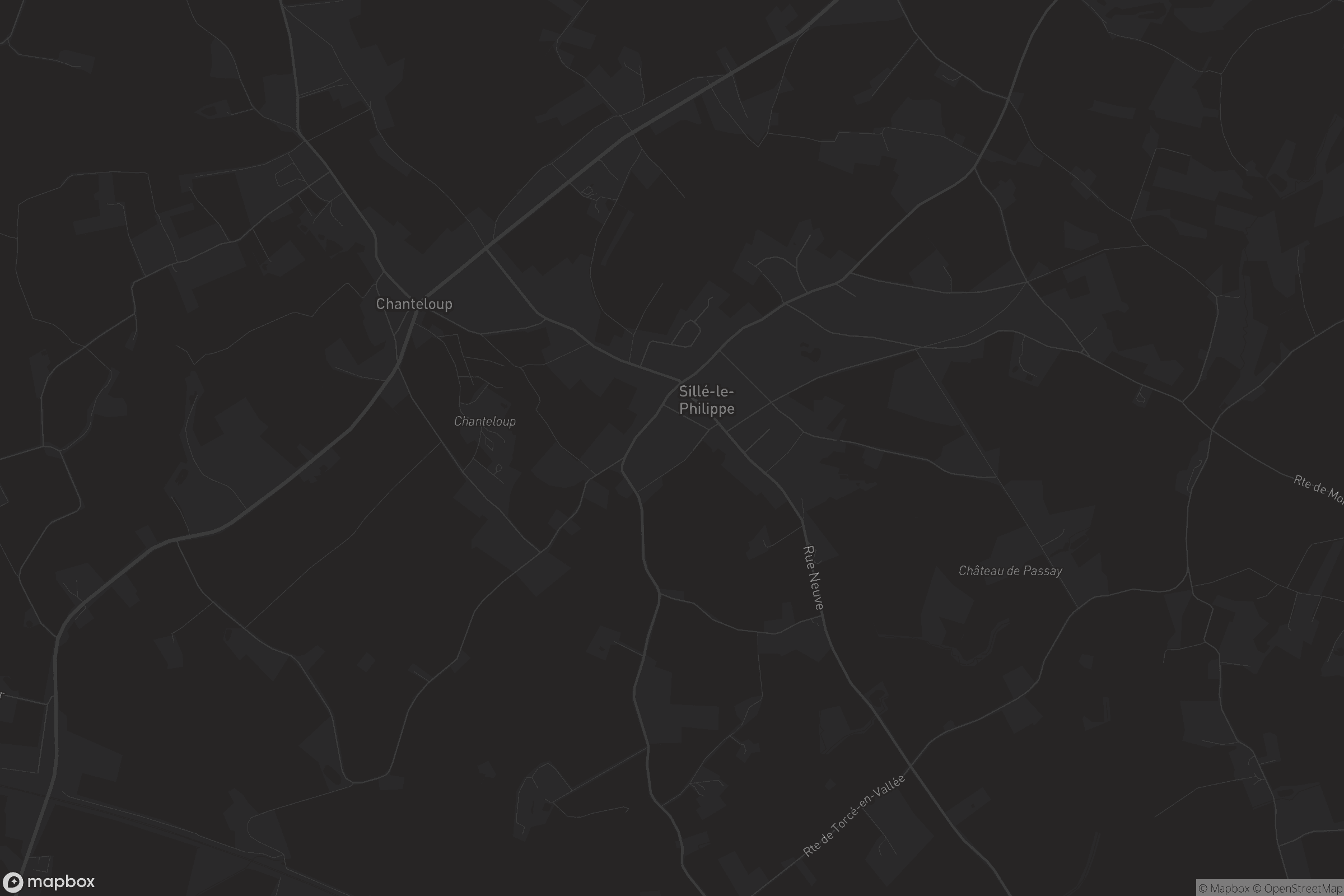 Carte de Sillé-le-Philippe