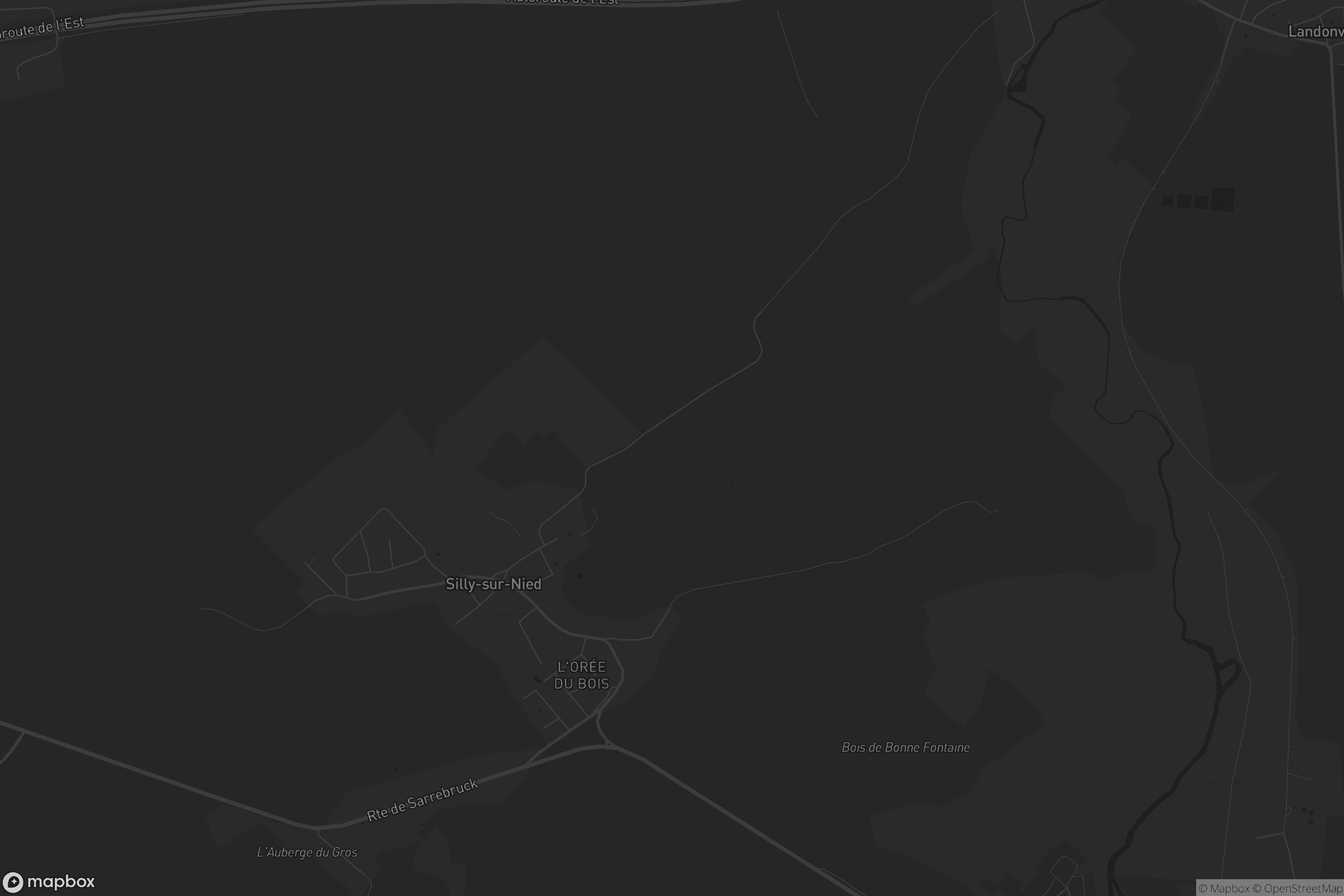 Carte de Silly-sur-Nied