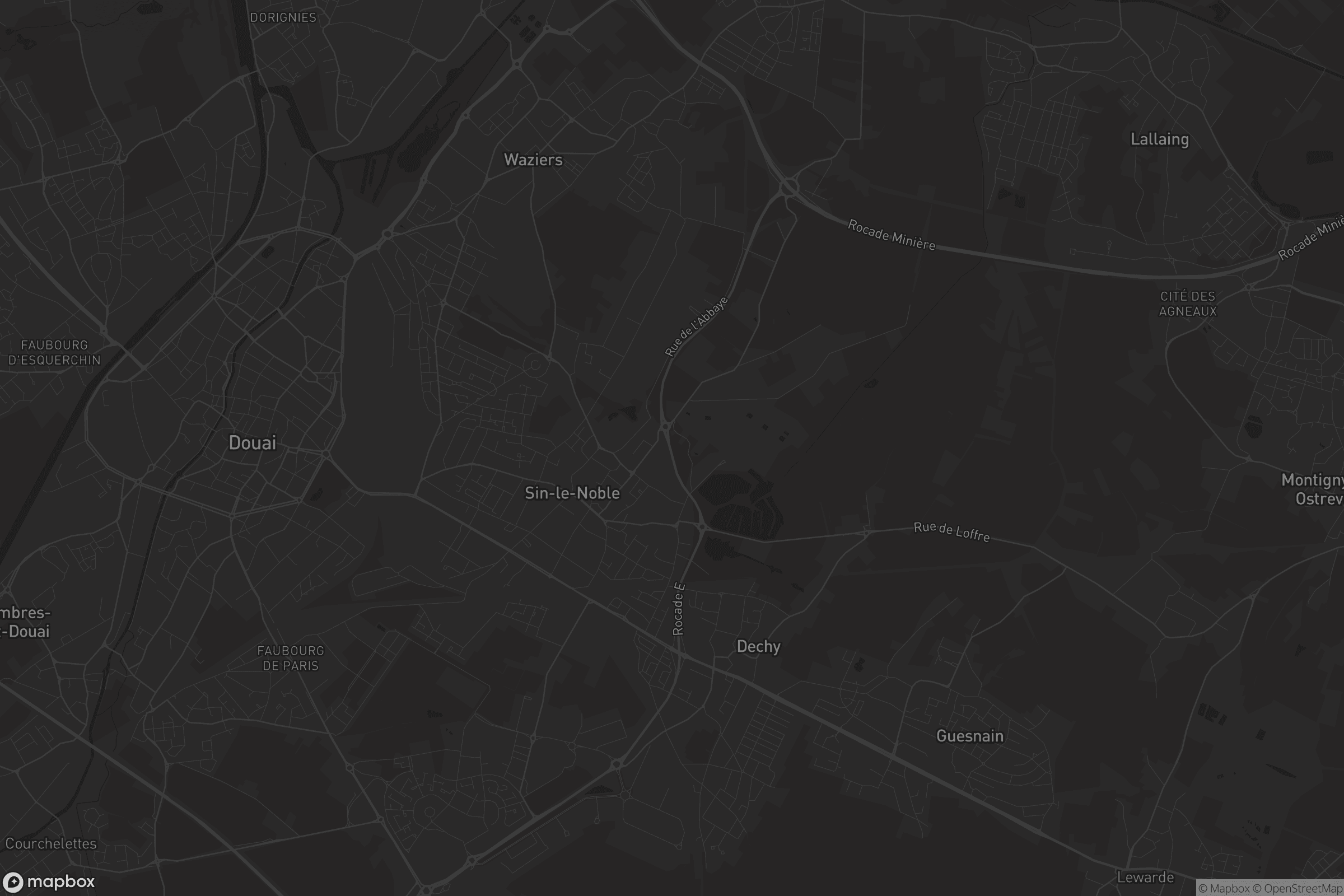 Carte de Sin-le-Noble