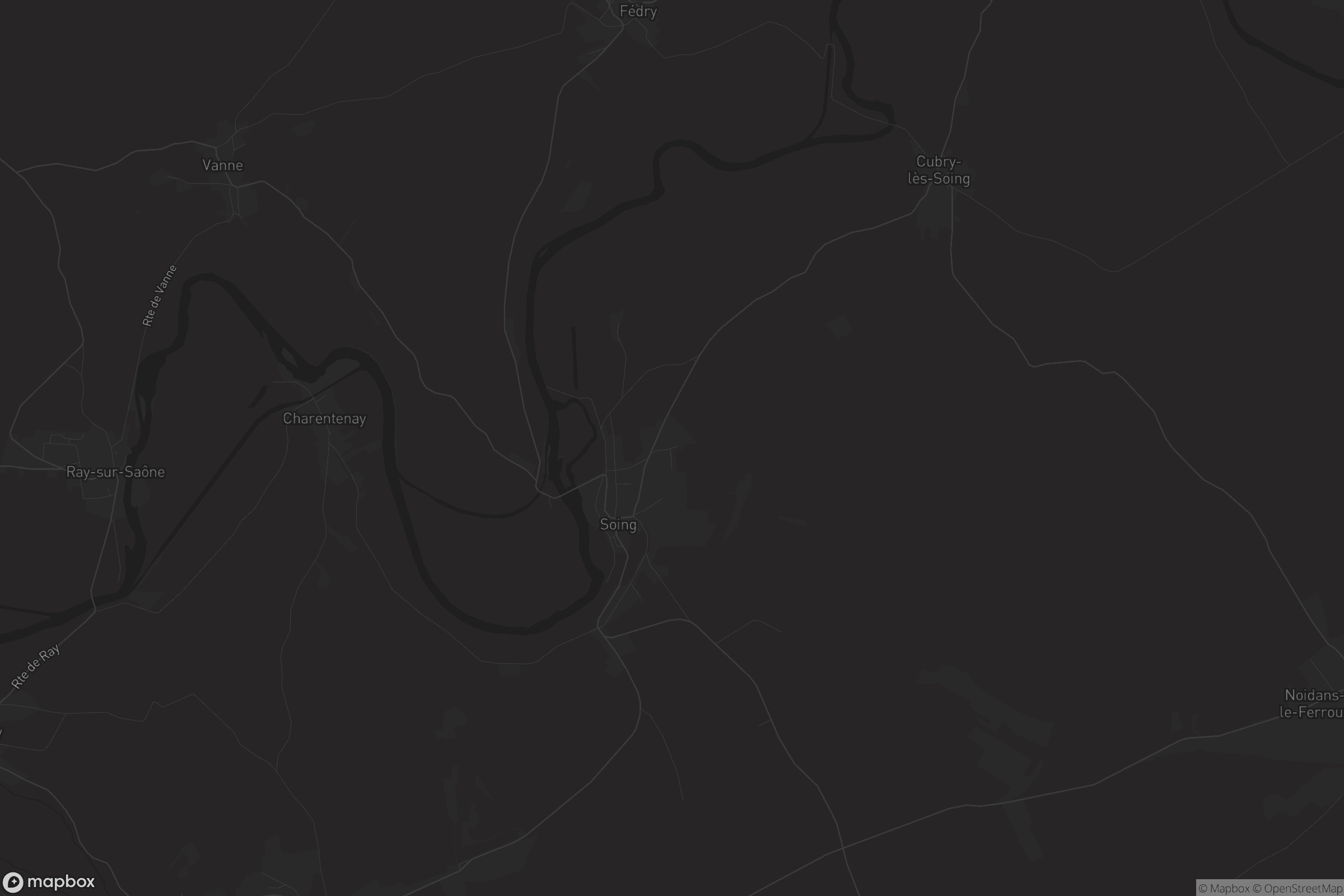 Carte de Soing-Cubry-Charentenay