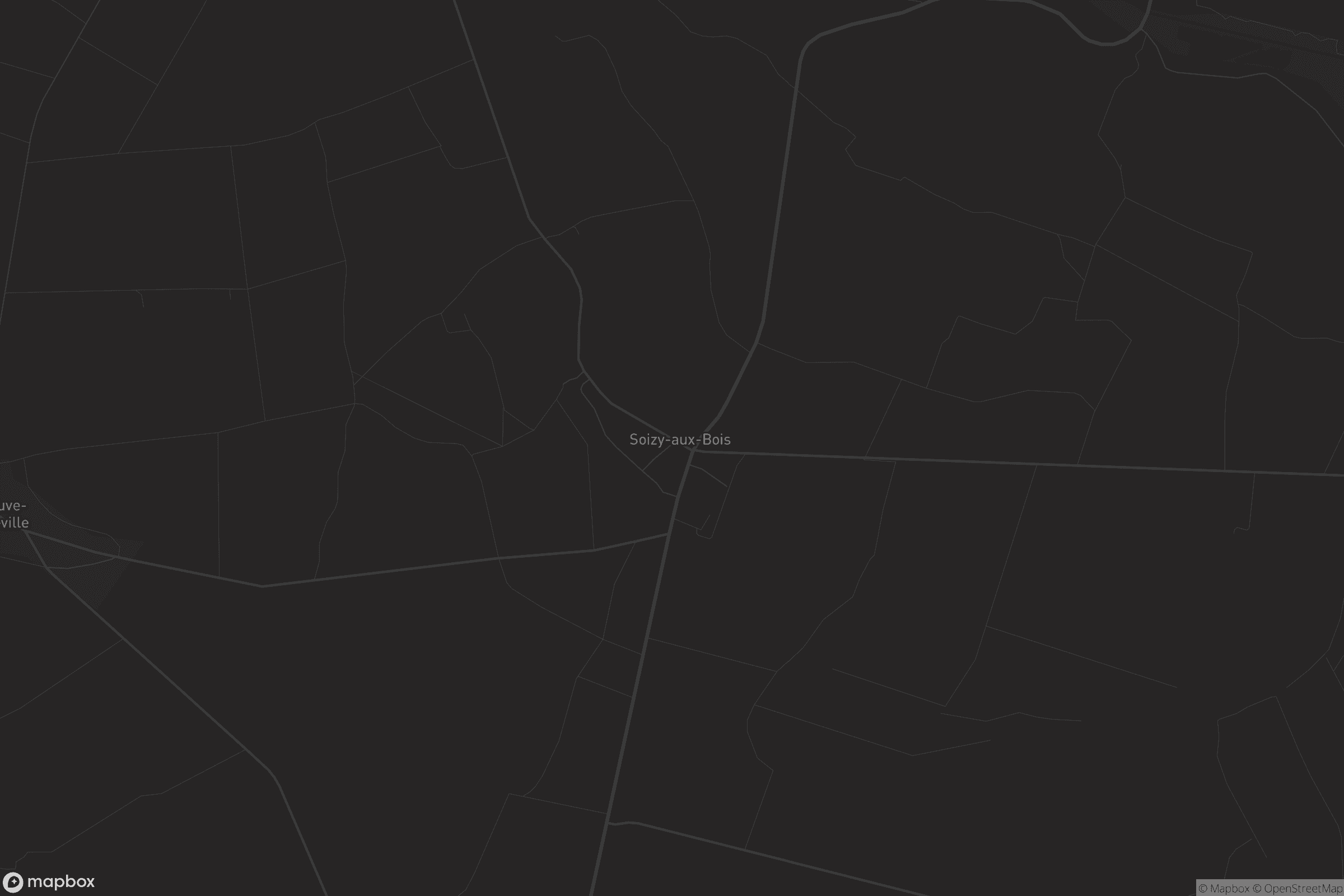 Carte de Soizy-aux-Bois