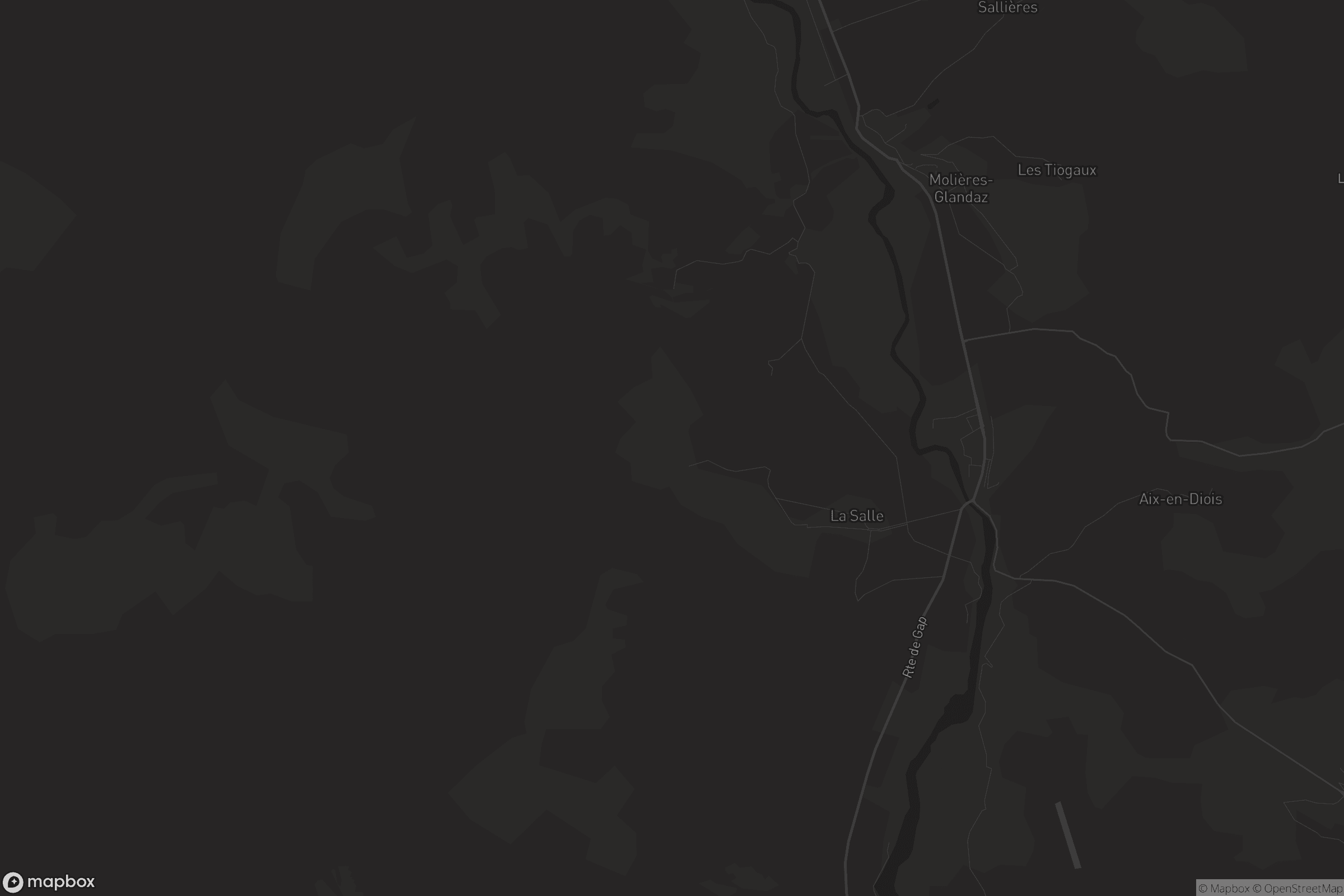 Carte de Solaure en Diois