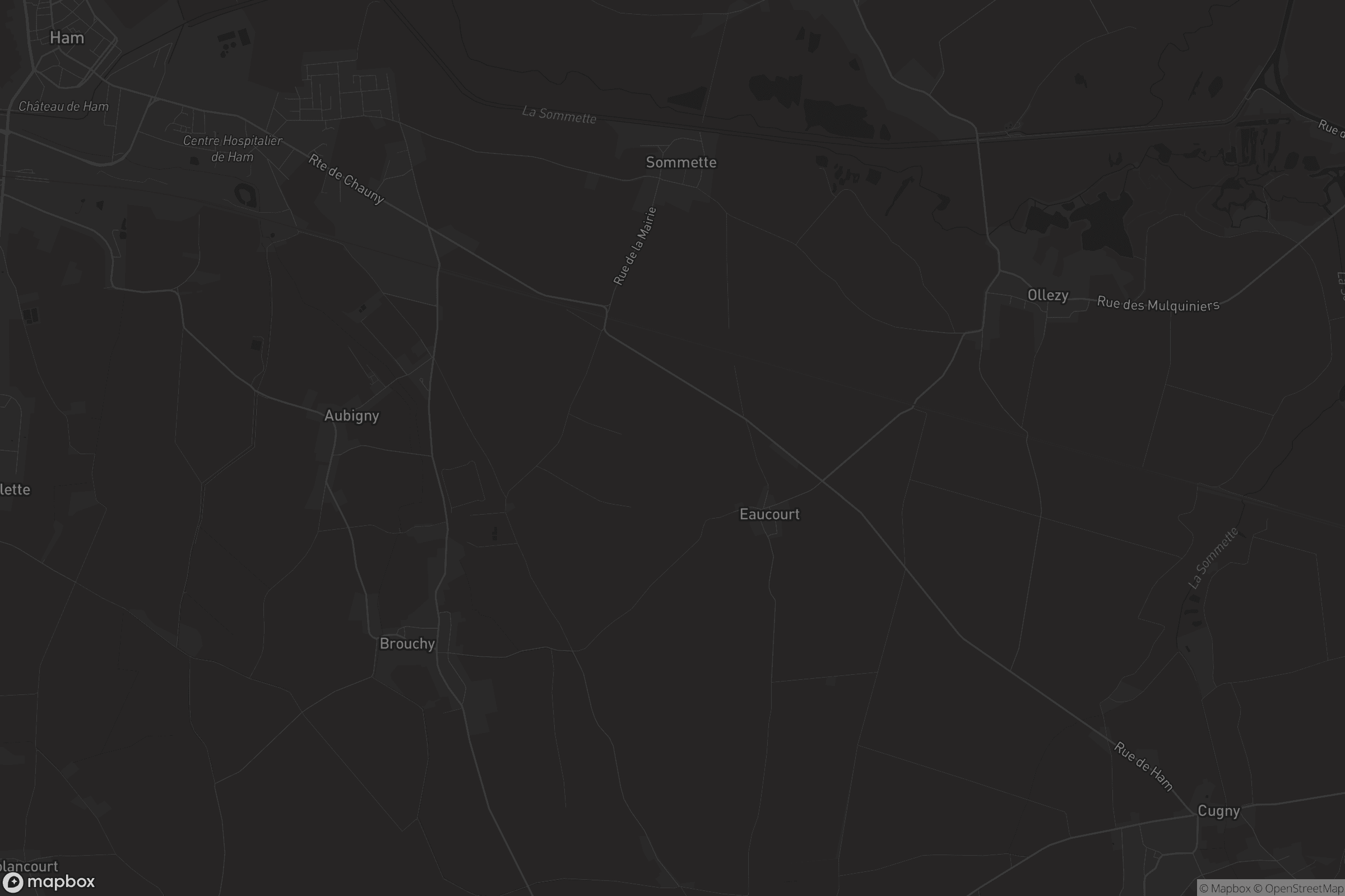 Carte de Sommette-Eaucourt