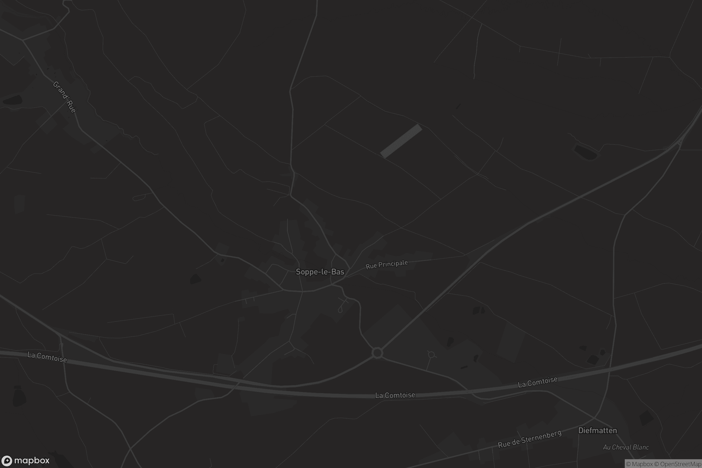 Carte de Soppe-le-Bas