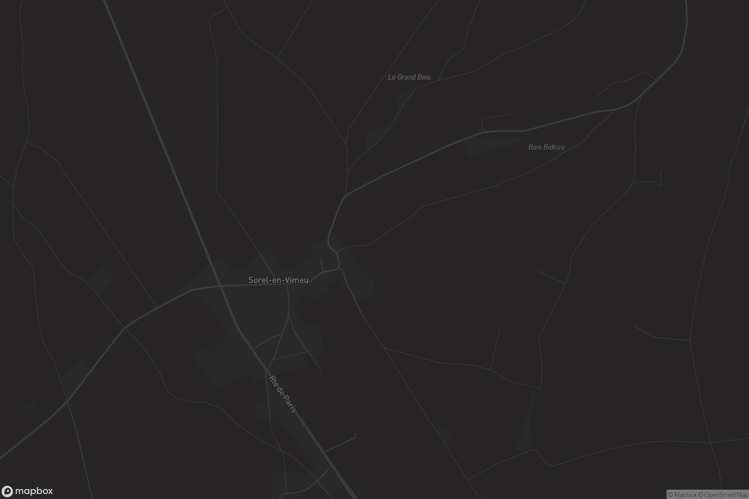 Carte de Sorel-en-Vimeu