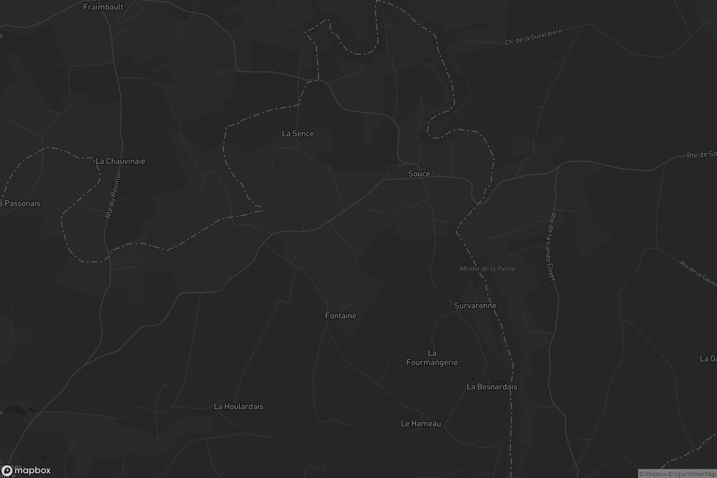 Carte de Soucé