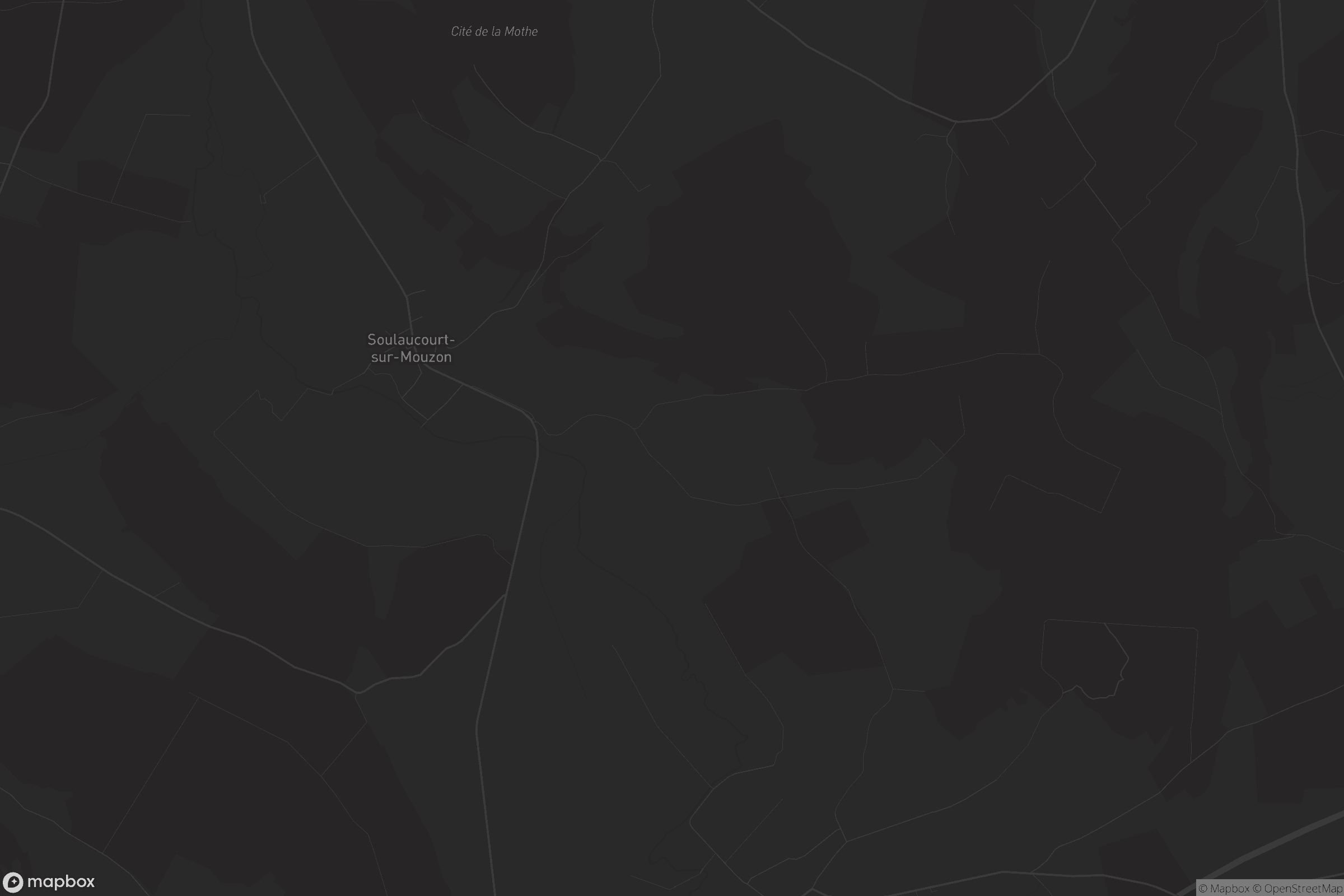 Carte de Soulaucourt-sur-Mouzon
