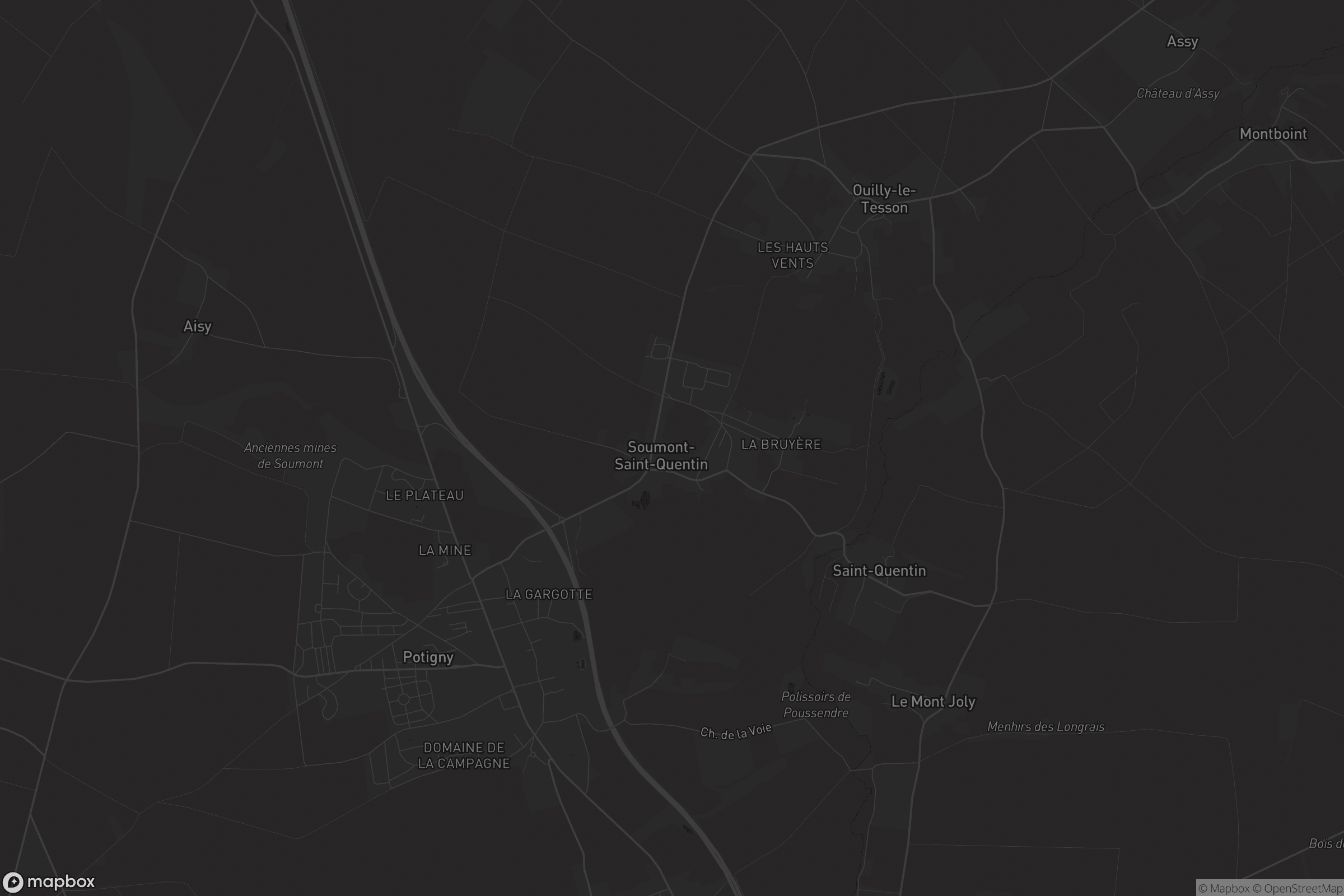 Carte de Soumont-Saint-Quentin