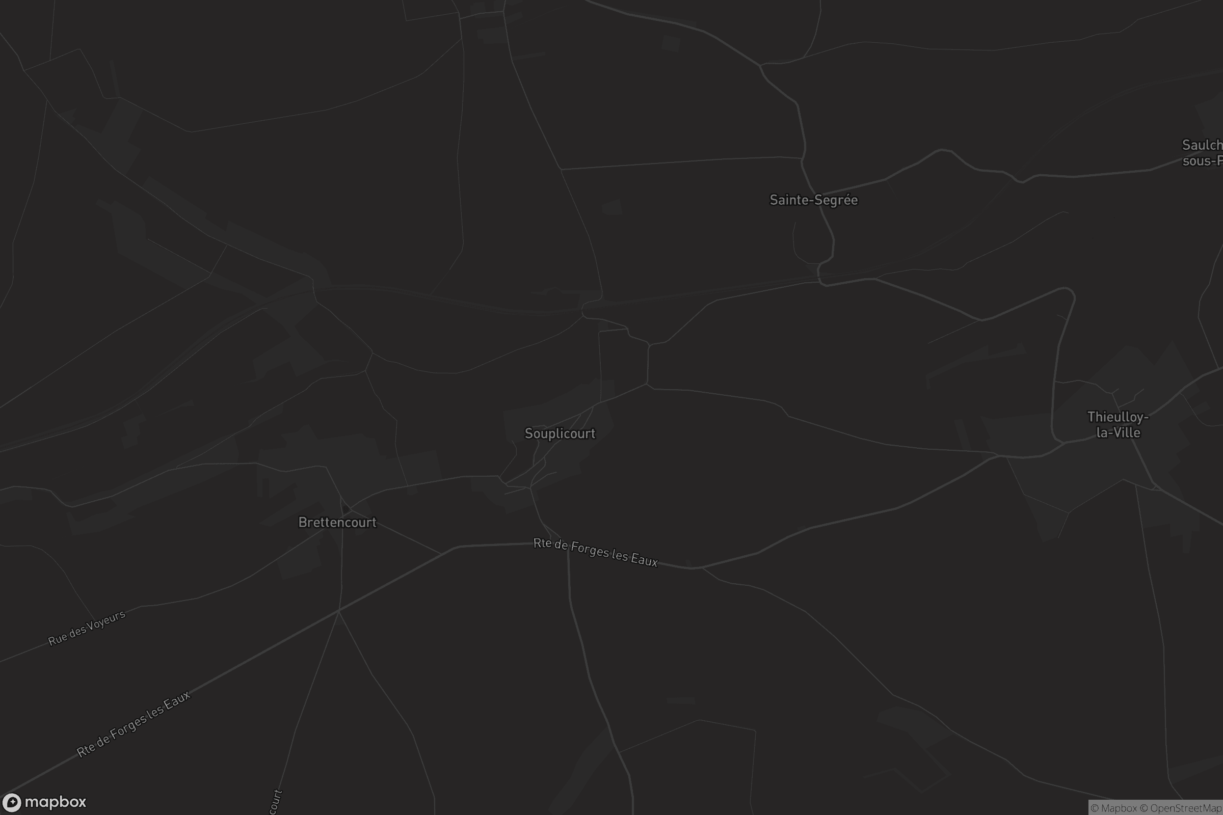 Carte de Souplicourt