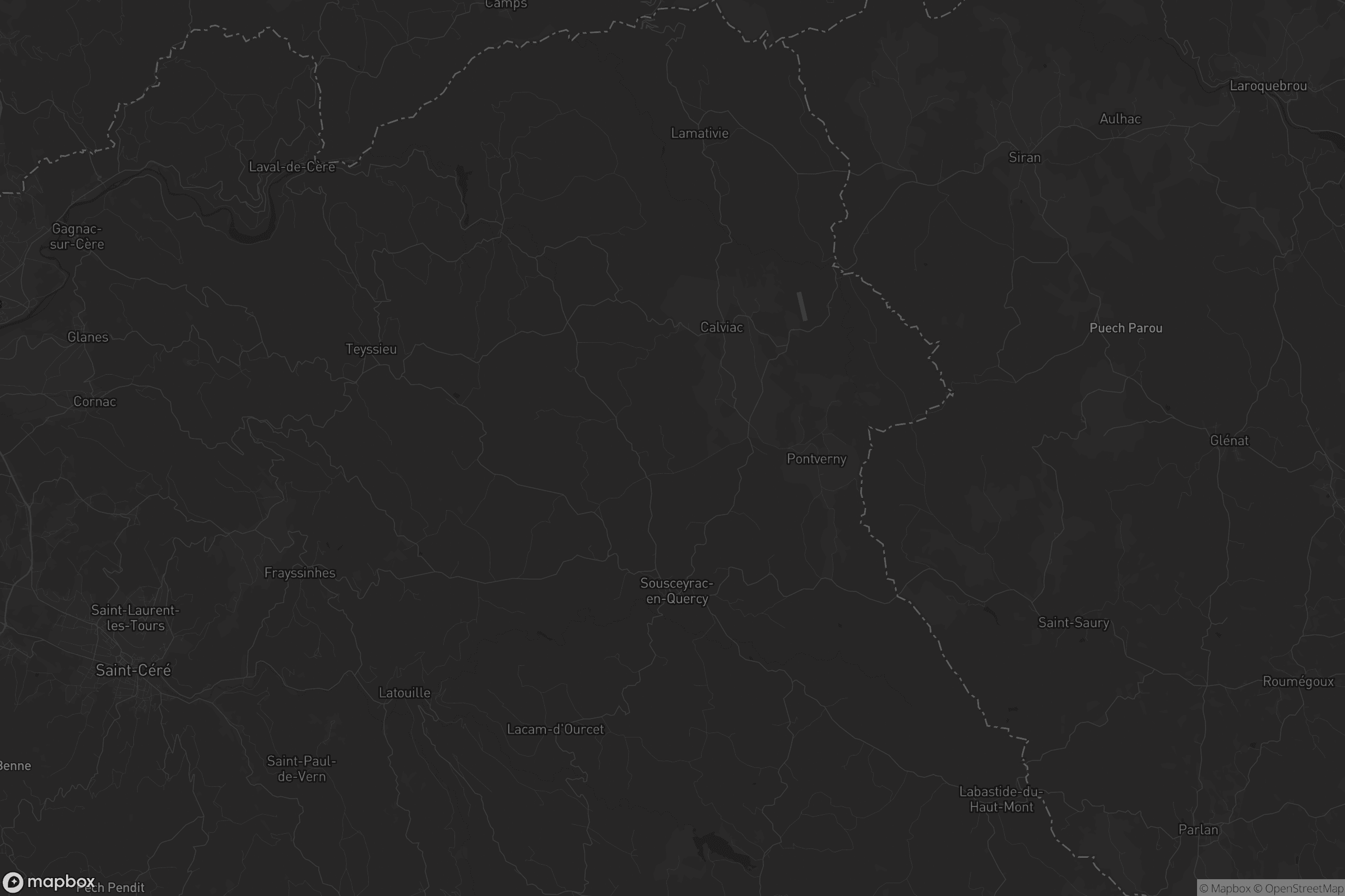 Carte de Sousceyrac-en-Quercy