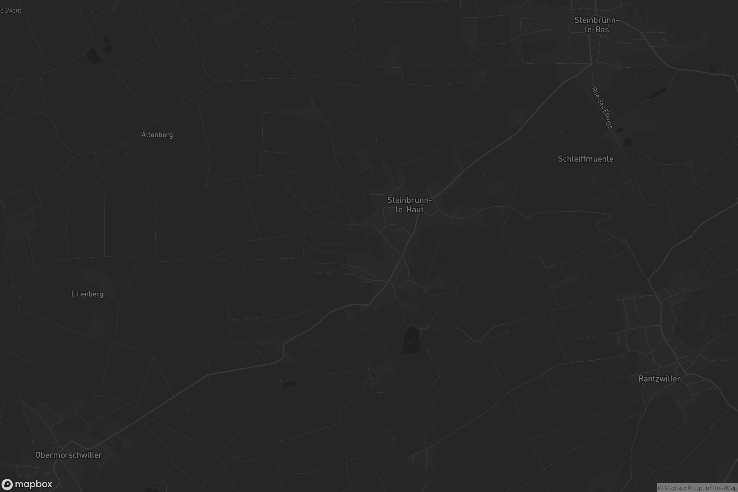 Carte de Steinbrunn-le-Haut