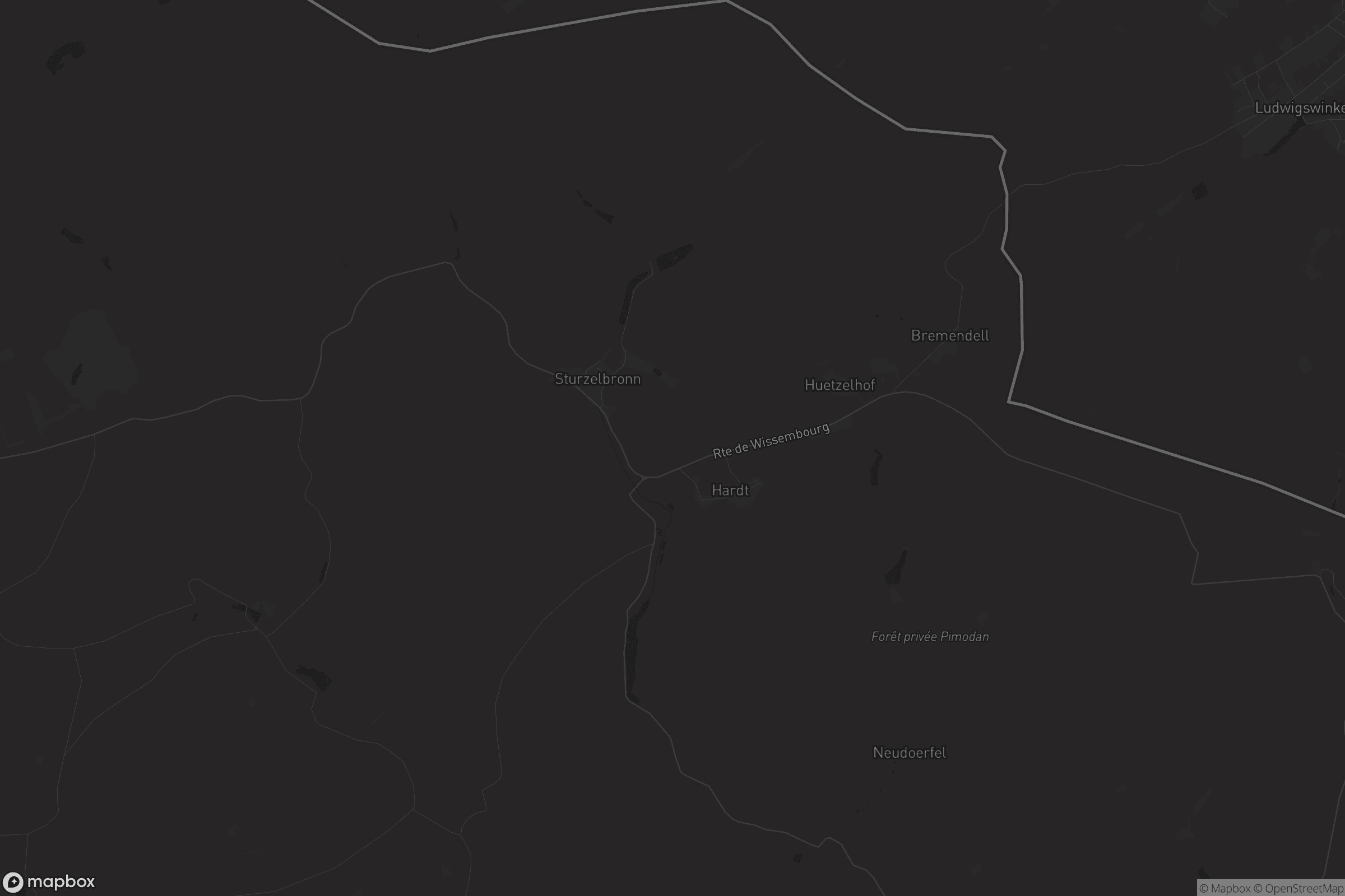 Carte de Sturzelbronn