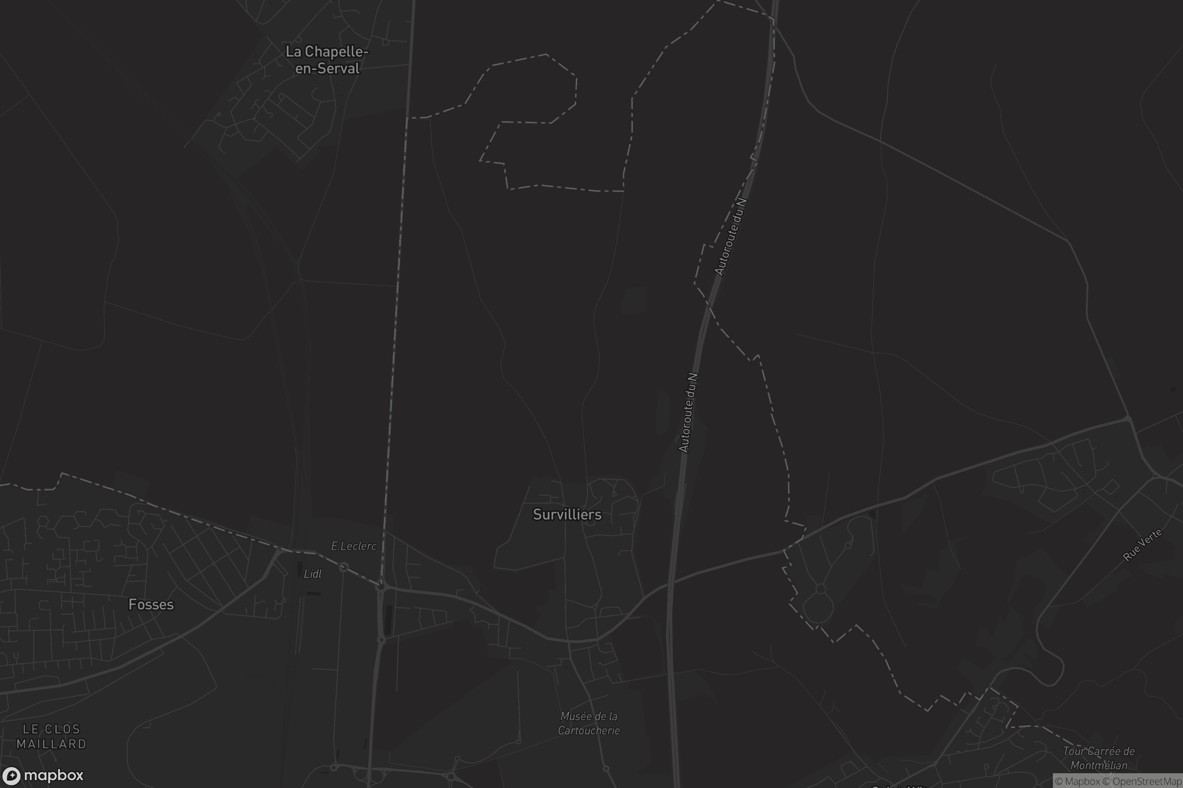 Carte de Survilliers