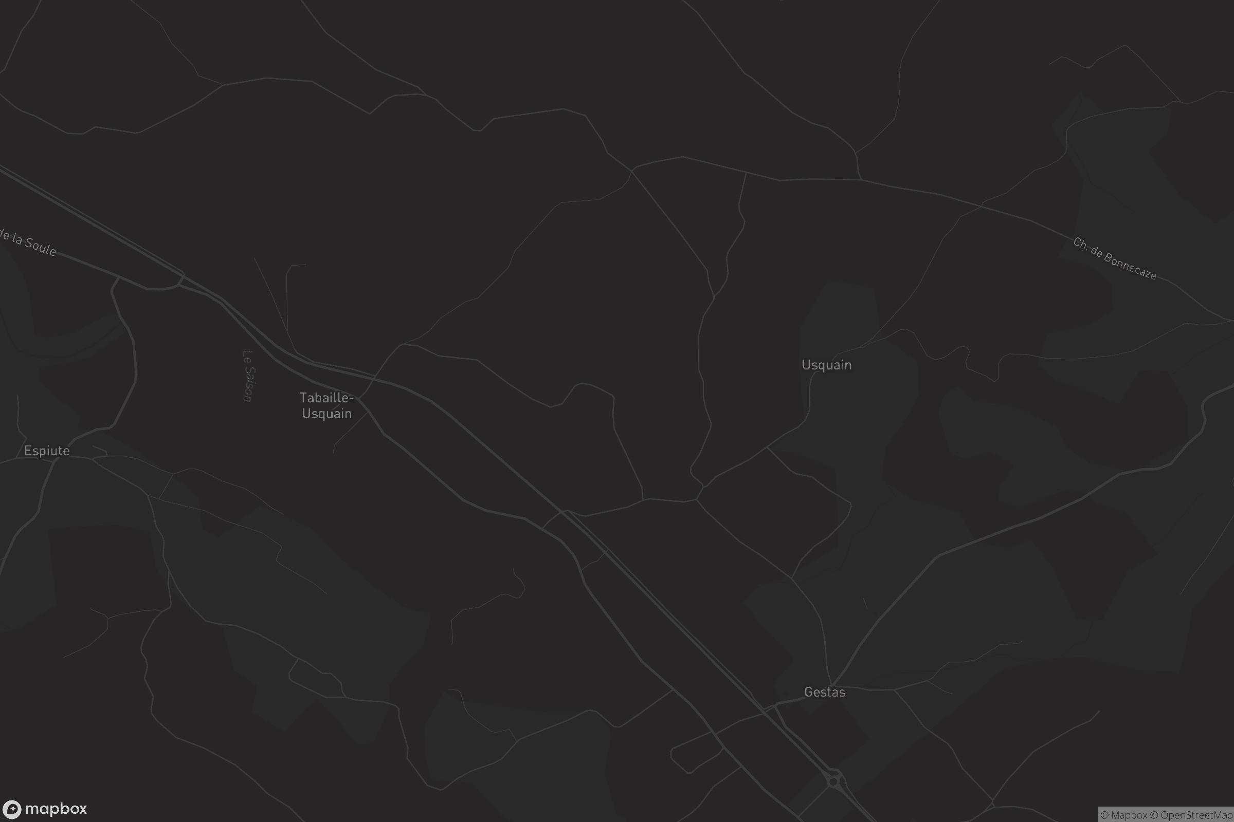 Carte de Tabaille-Usquain