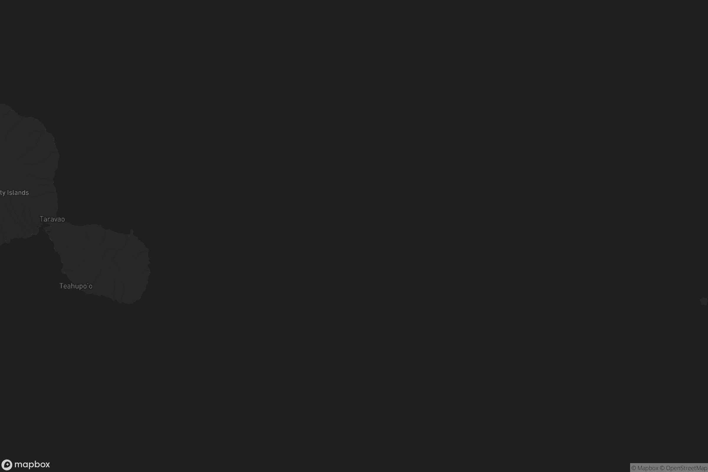 Carte de Taiarapu-Est