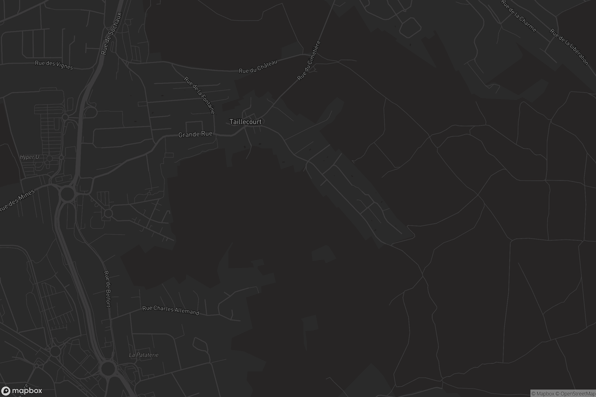 Carte de Taillecourt