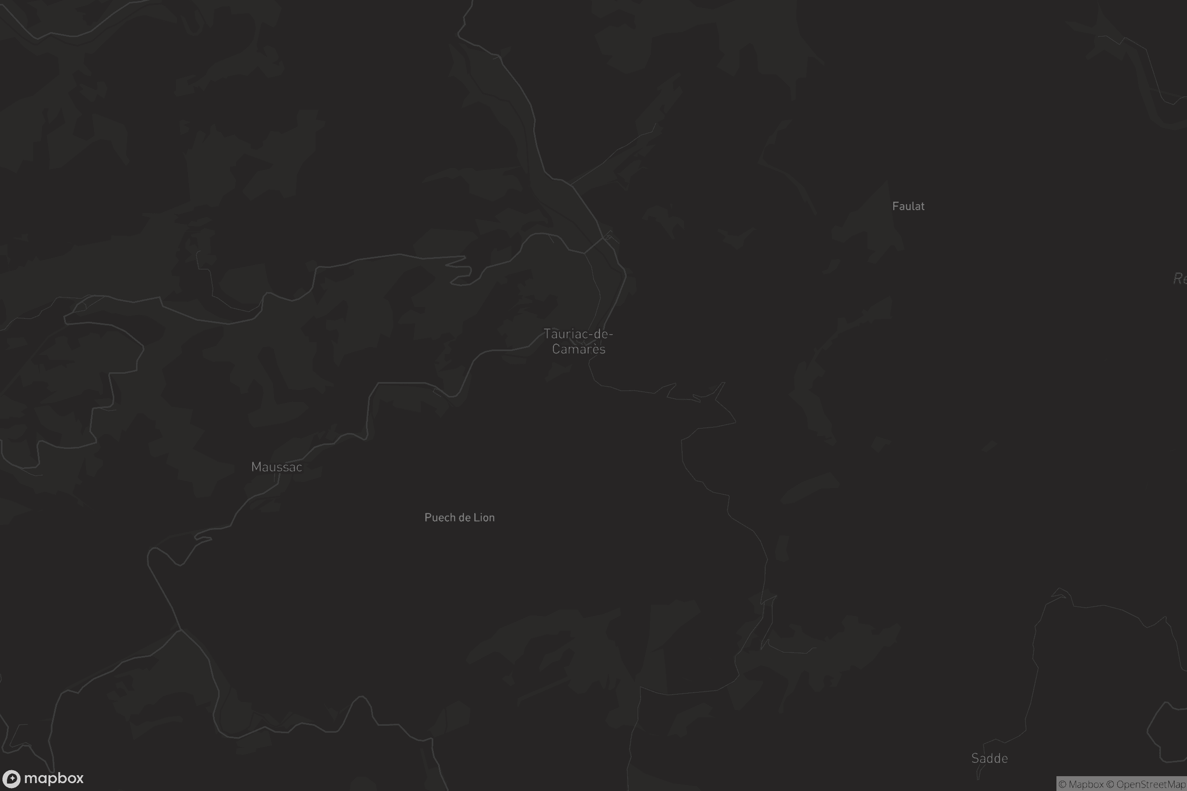 Carte de Tauriac-de-Camarès