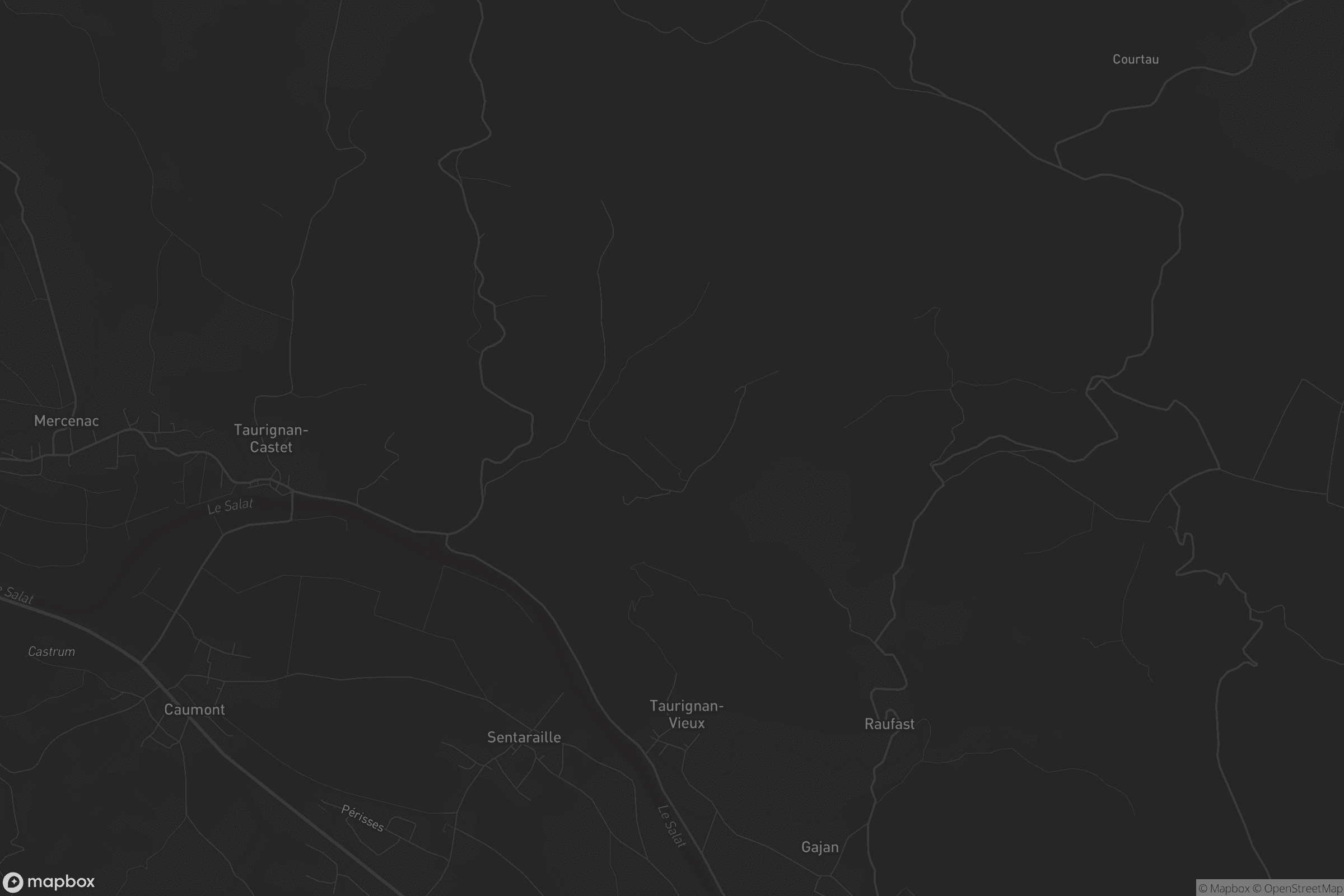 Carte de Taurignan-Vieux