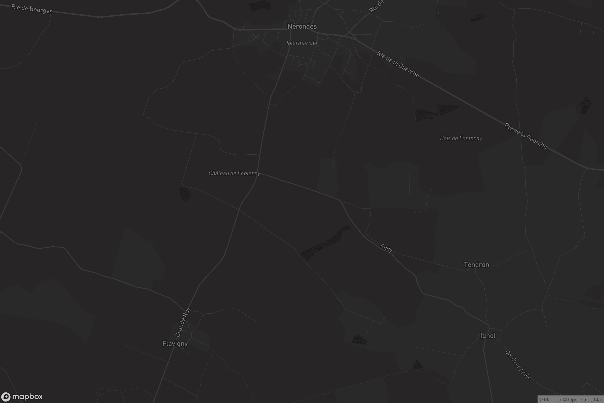 Carte de Tendron