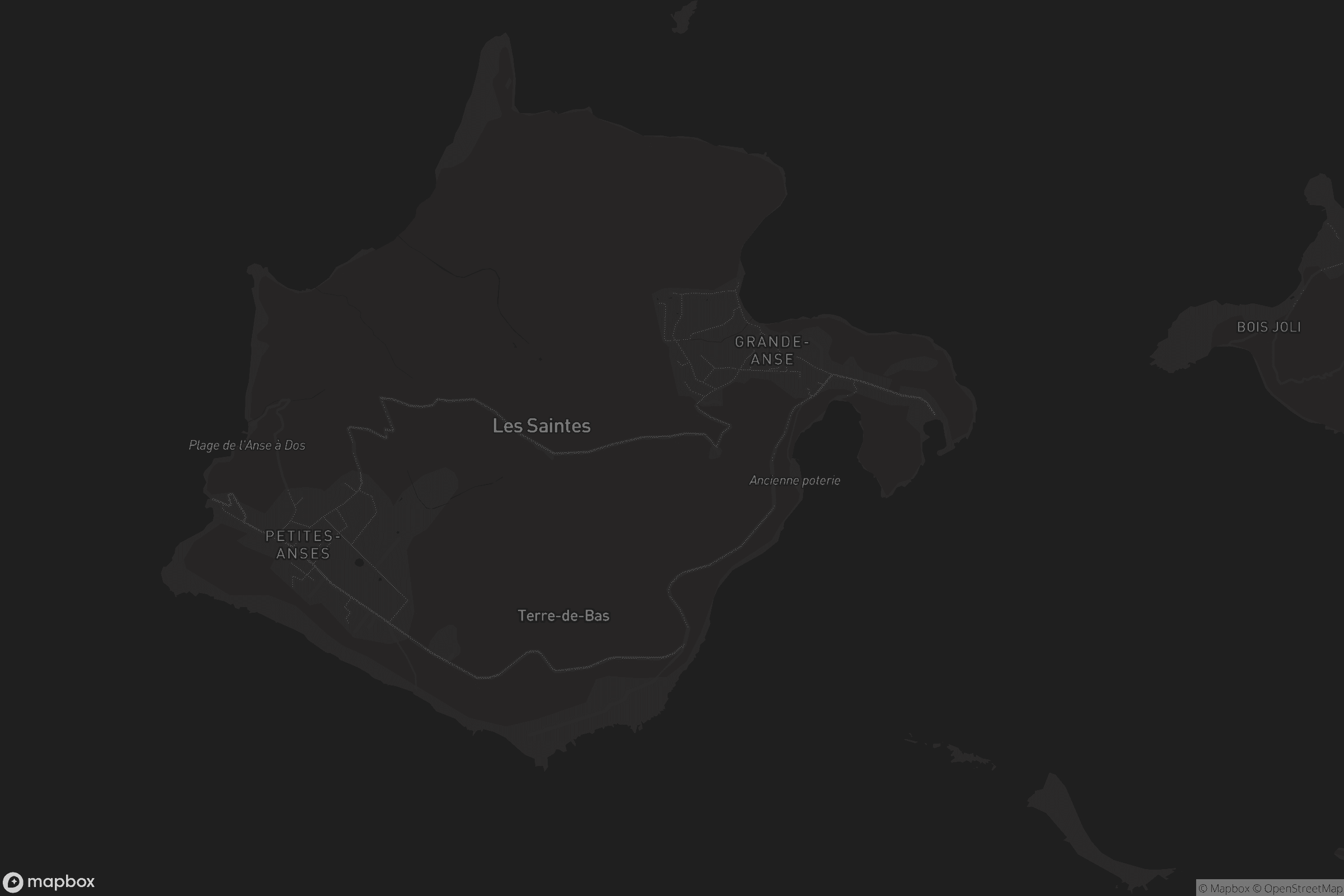 Carte de Terre-de-Bas