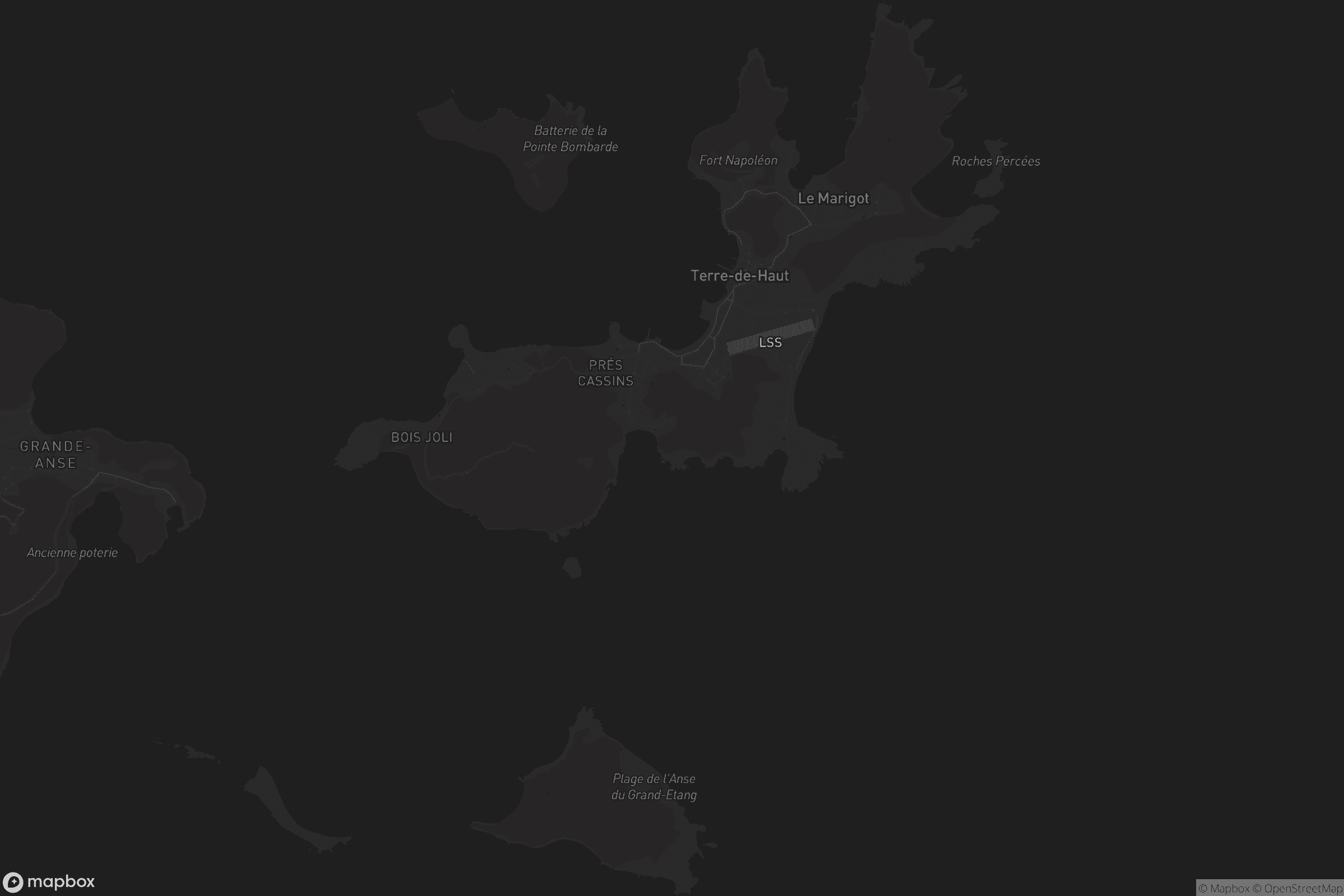 Carte de Terre-de-Haut