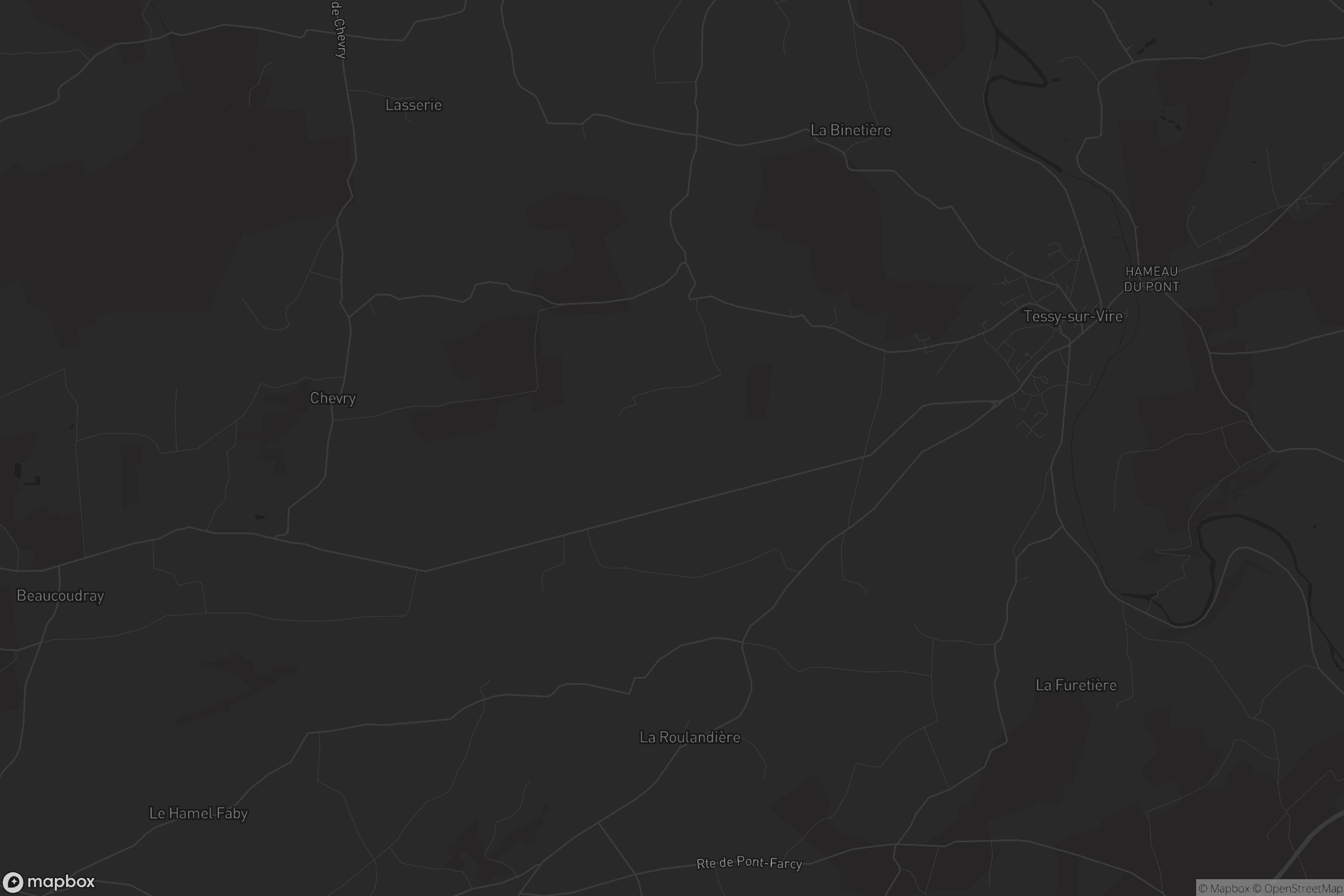 Carte de Tessy-sur-Vire