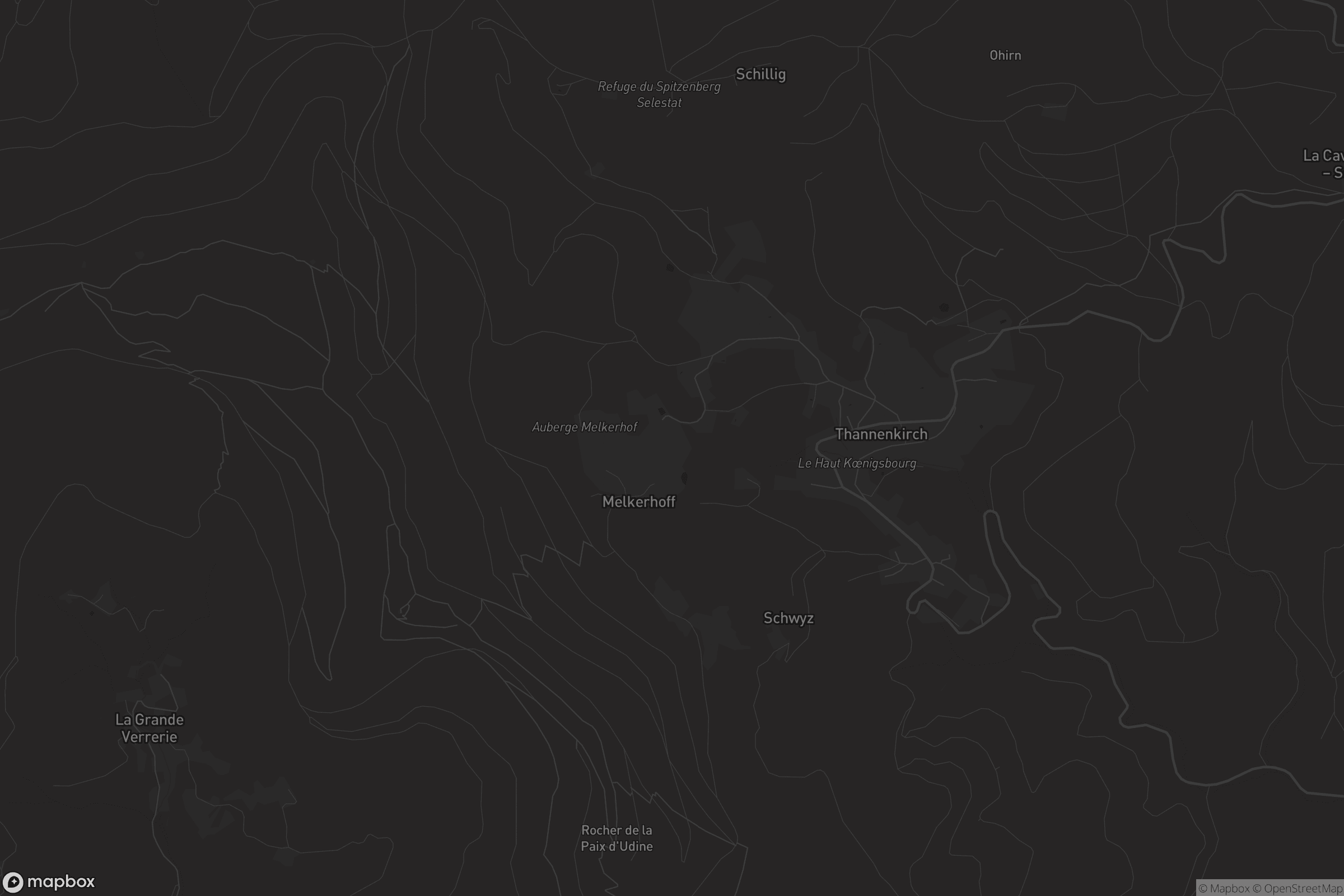 Carte de Thannenkirch