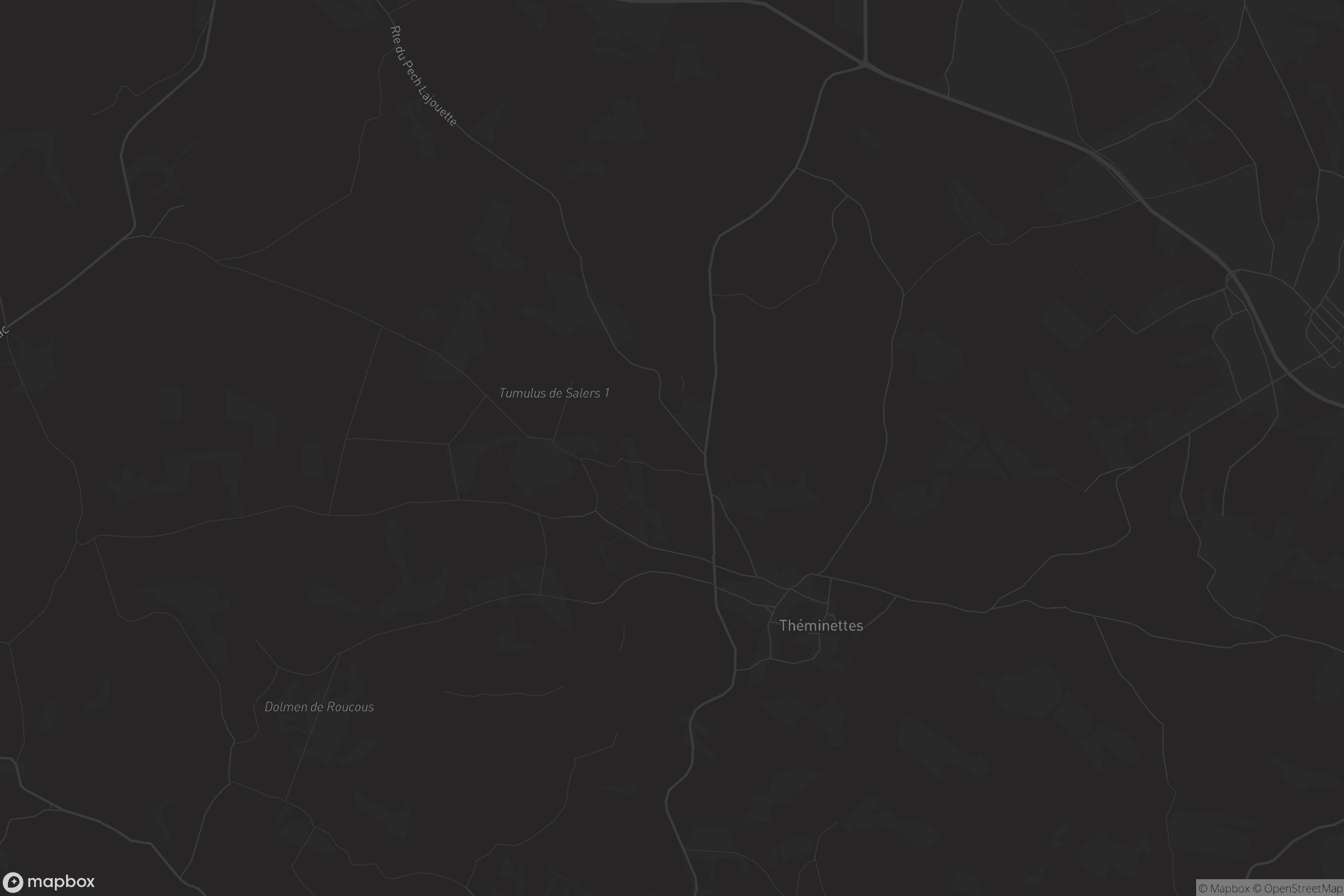 Carte de Théminettes