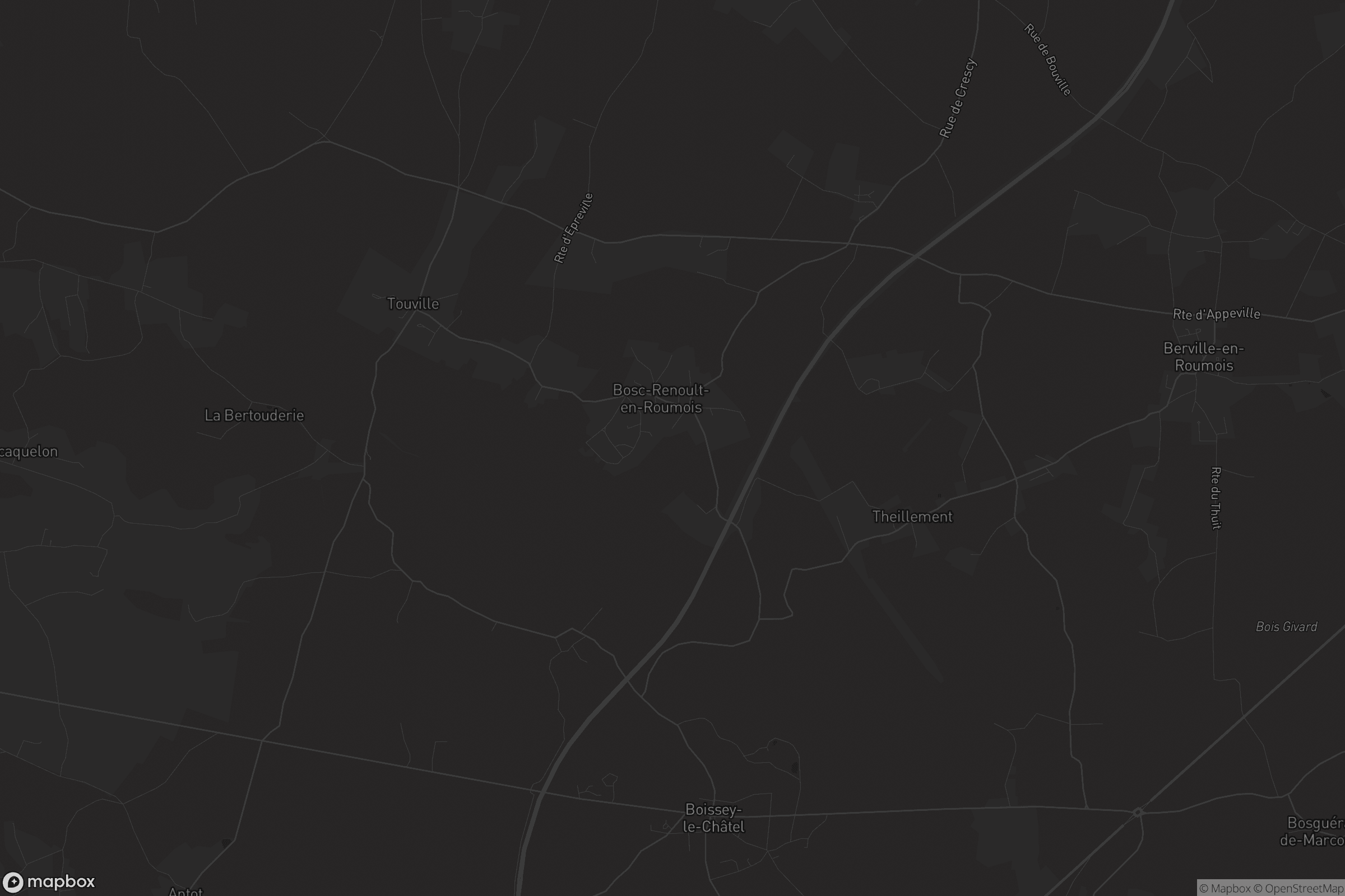 Carte de Thénouville