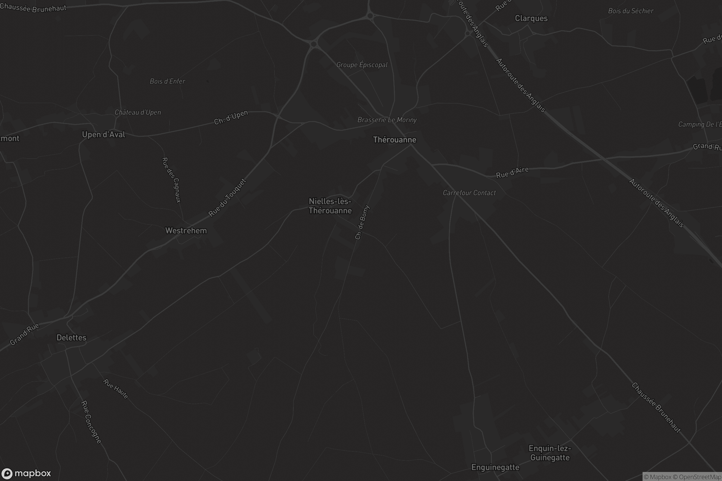 Carte de Thérouanne