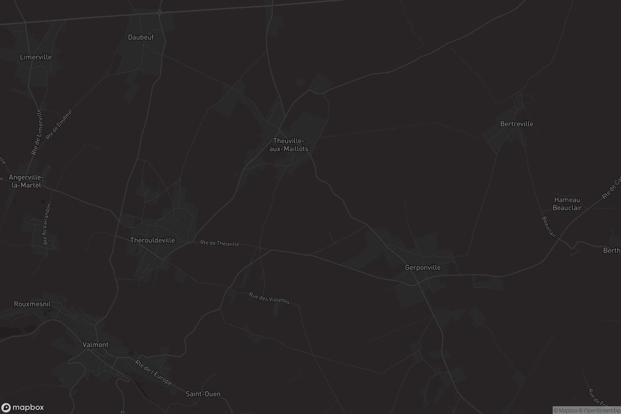 Carte de Theuville-aux-Maillots