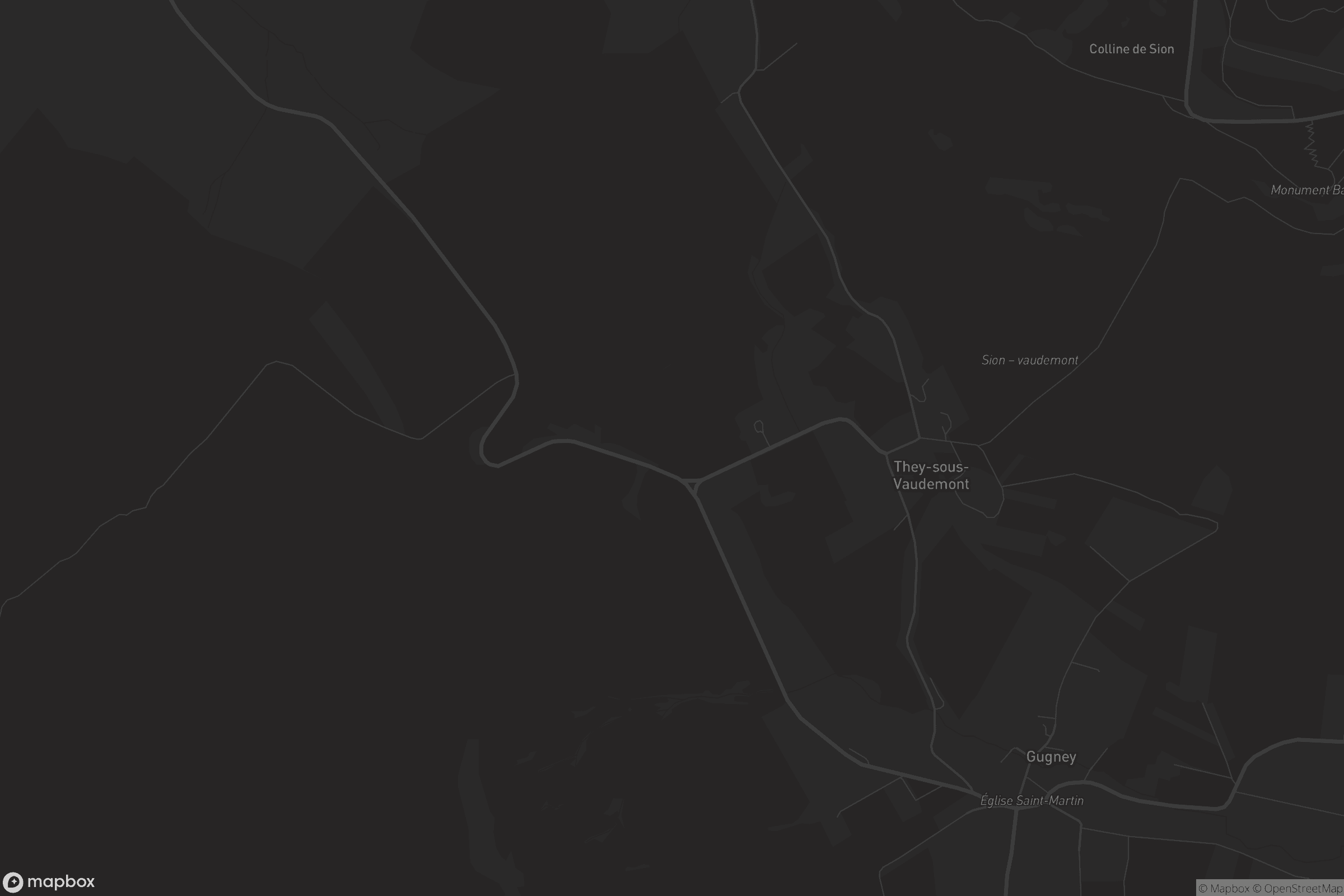 Carte de They-sous-Vaudemont