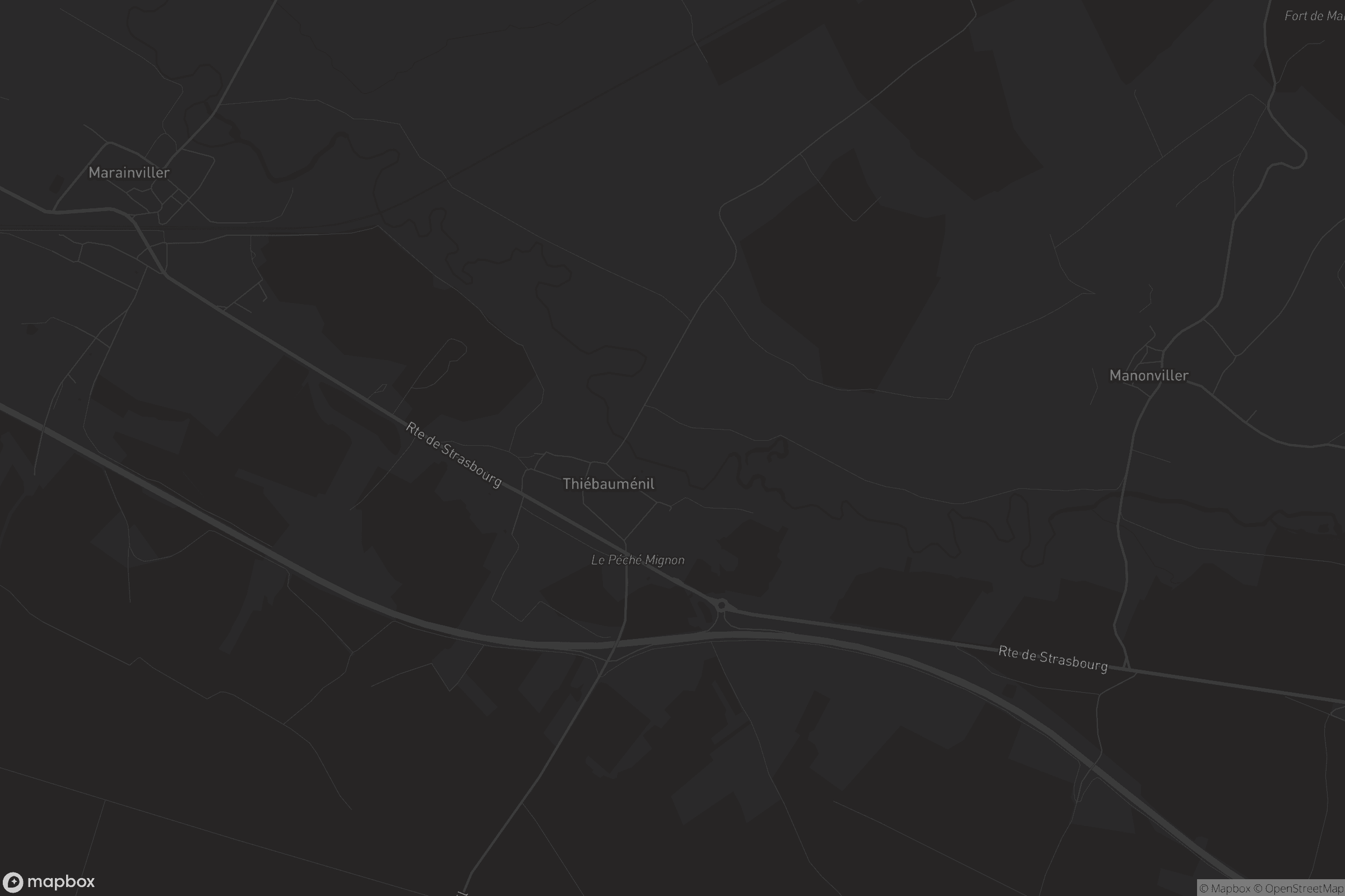 Carte de Thiébauménil