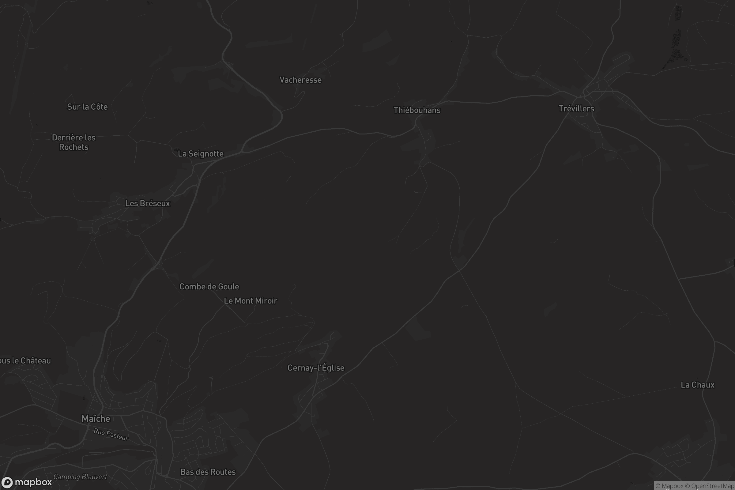 Carte de Thiébouhans