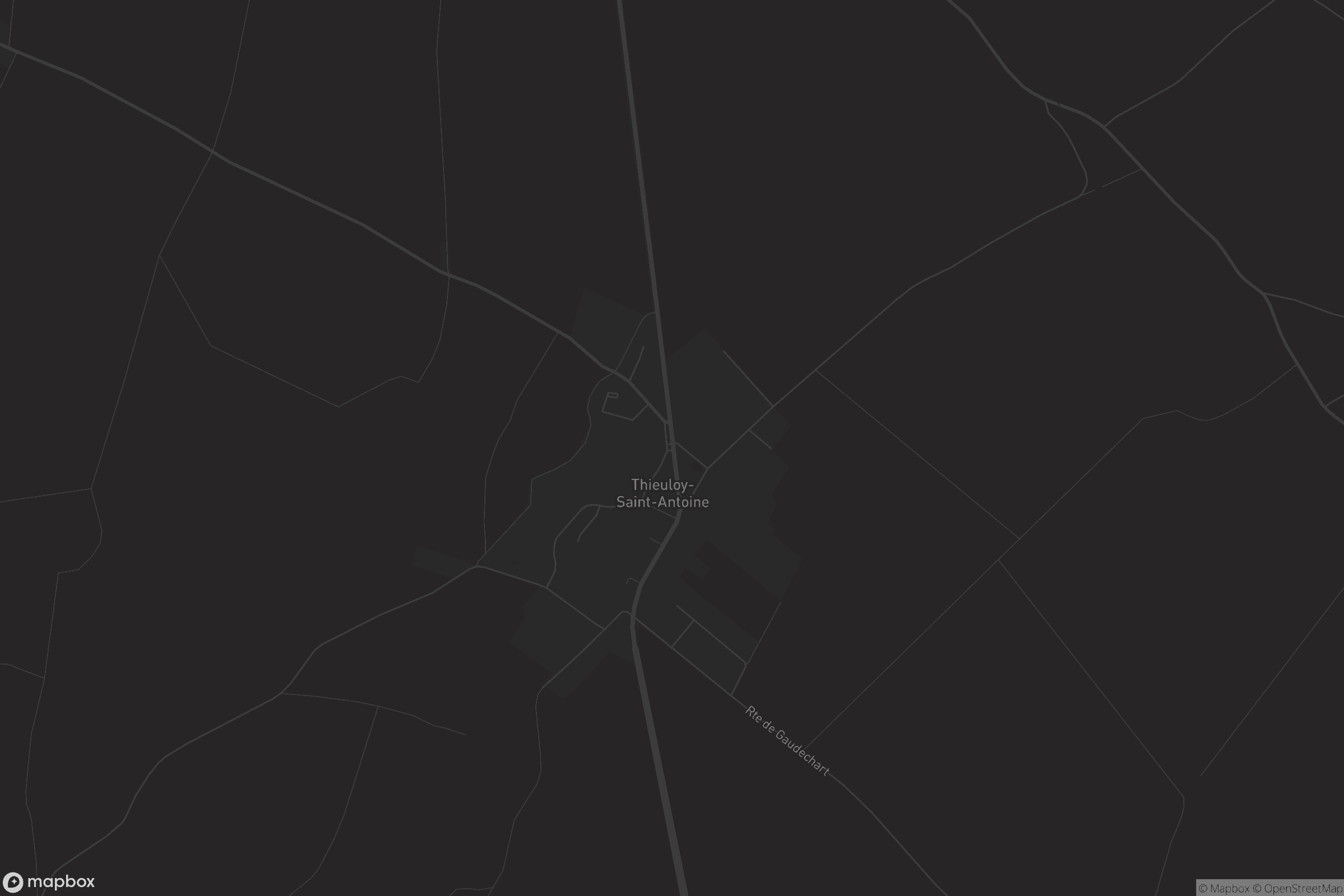 Carte de Thieuloy-Saint-Antoine