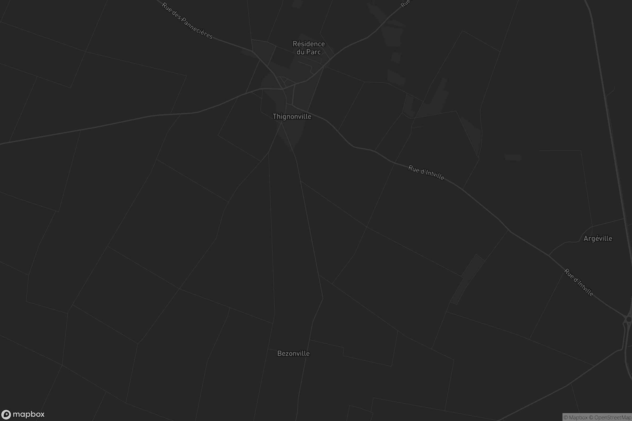 Carte de Thignonville