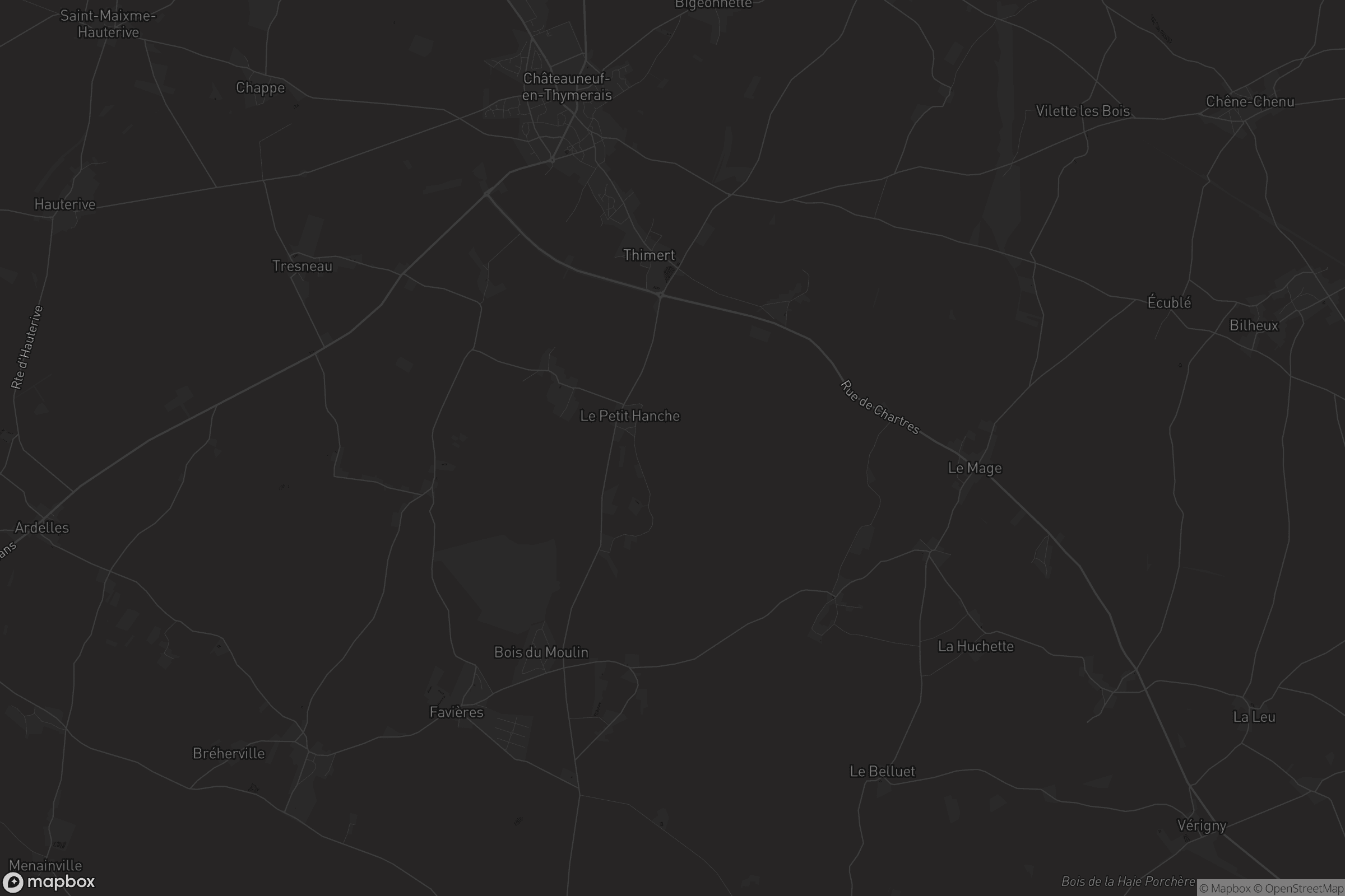 Carte de Thimert-Gâtelles