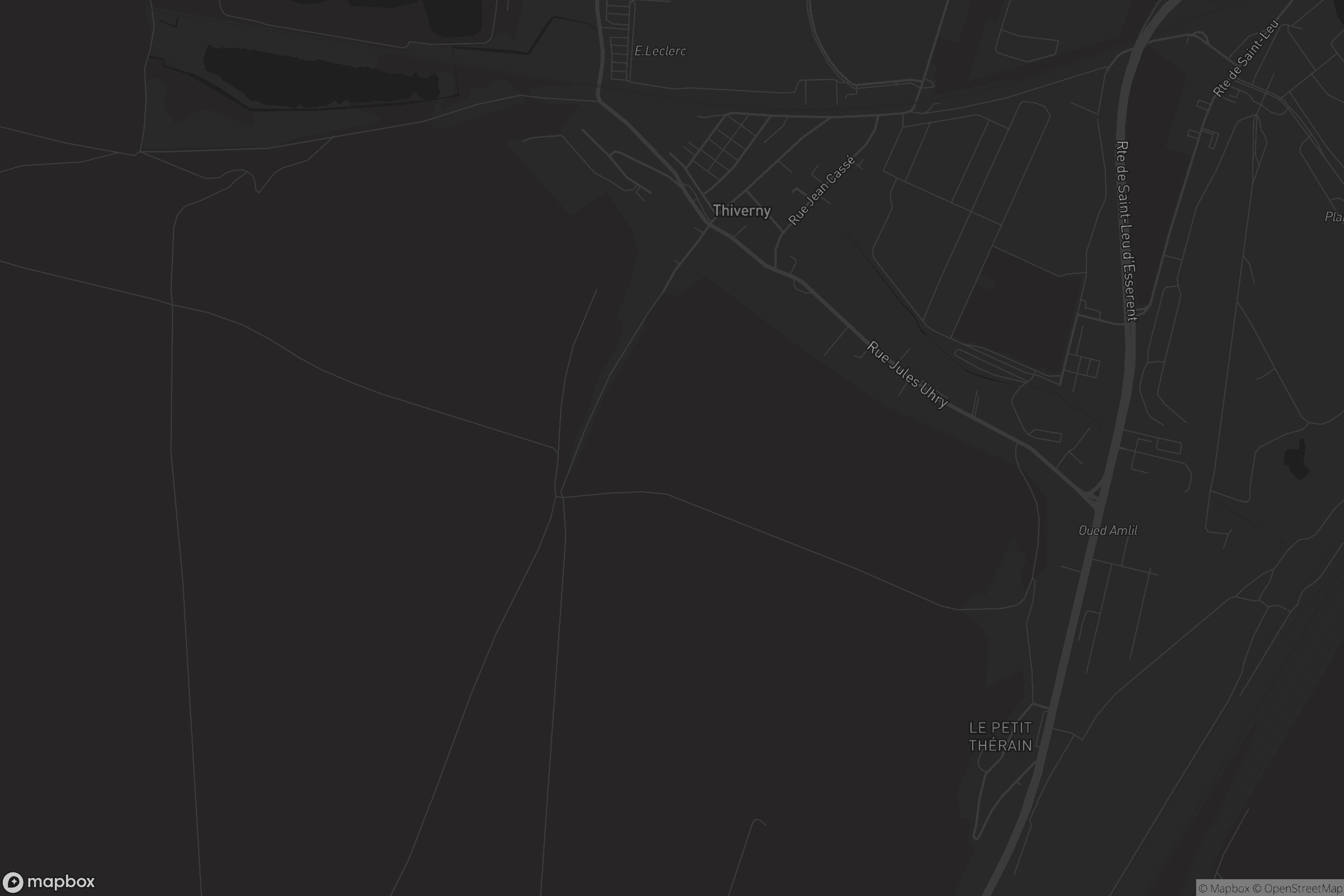 Carte de Thiverny