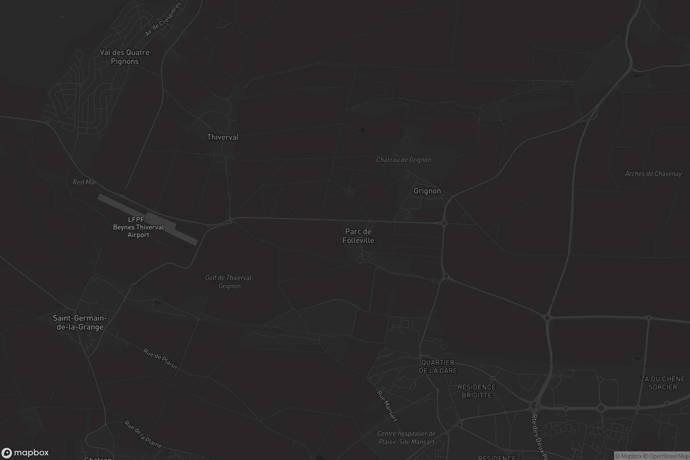 Carte de Thiverval-Grignon